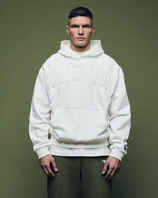 Hoodie Off-White - Logo Weiß