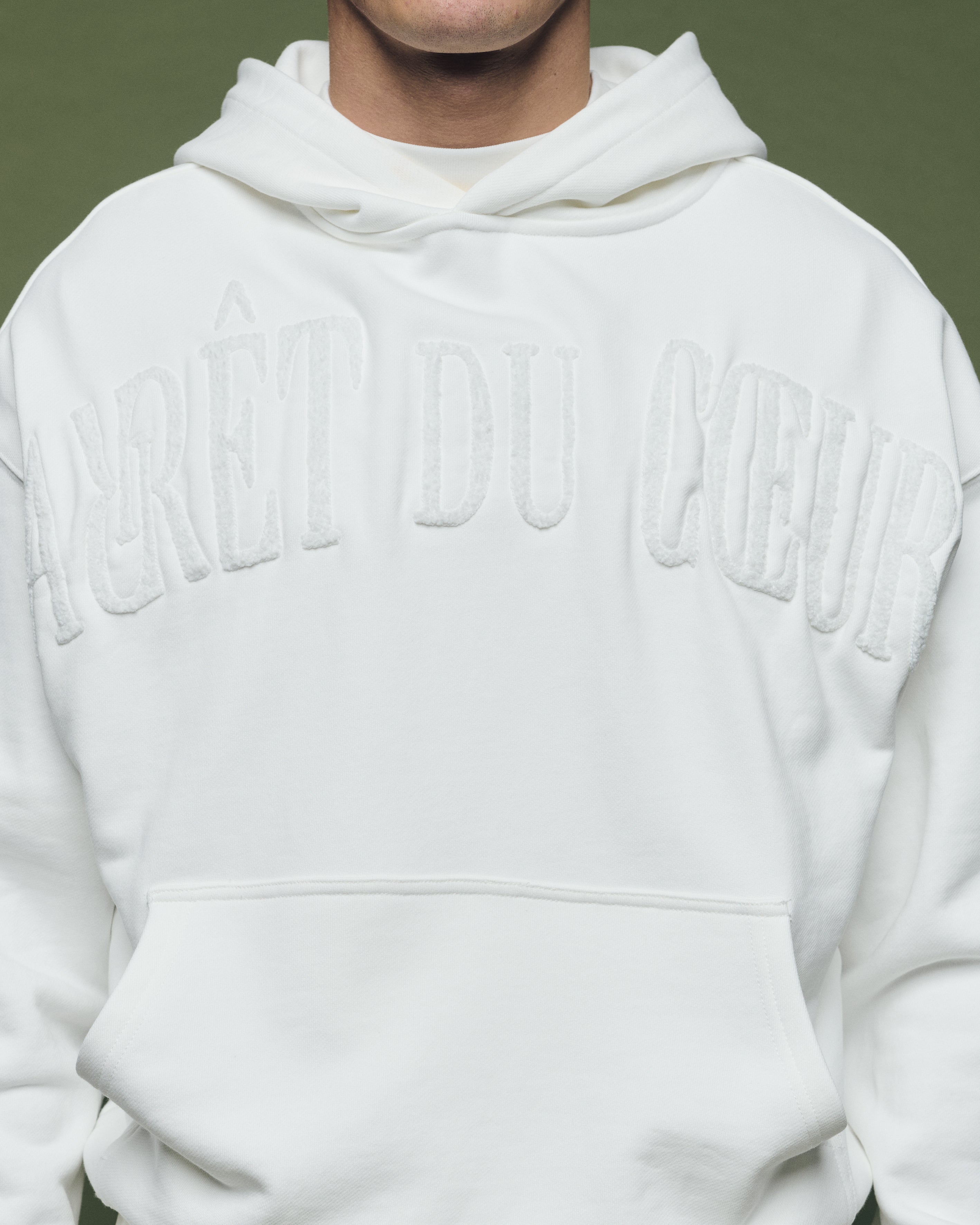 Sweat à capuche Off-White - Logo Blanc
