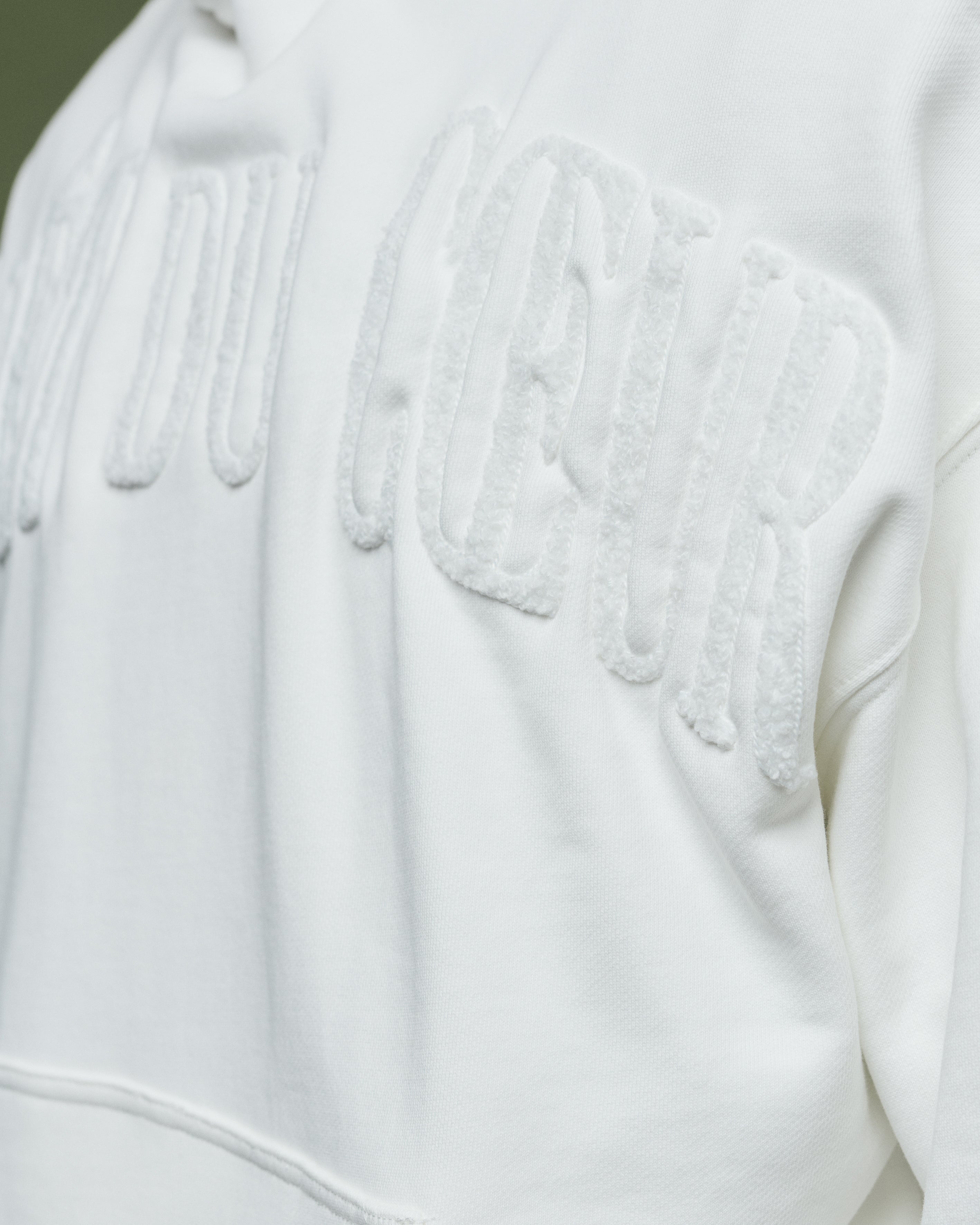 Sweat à capuche Off-White - Logo Blanc