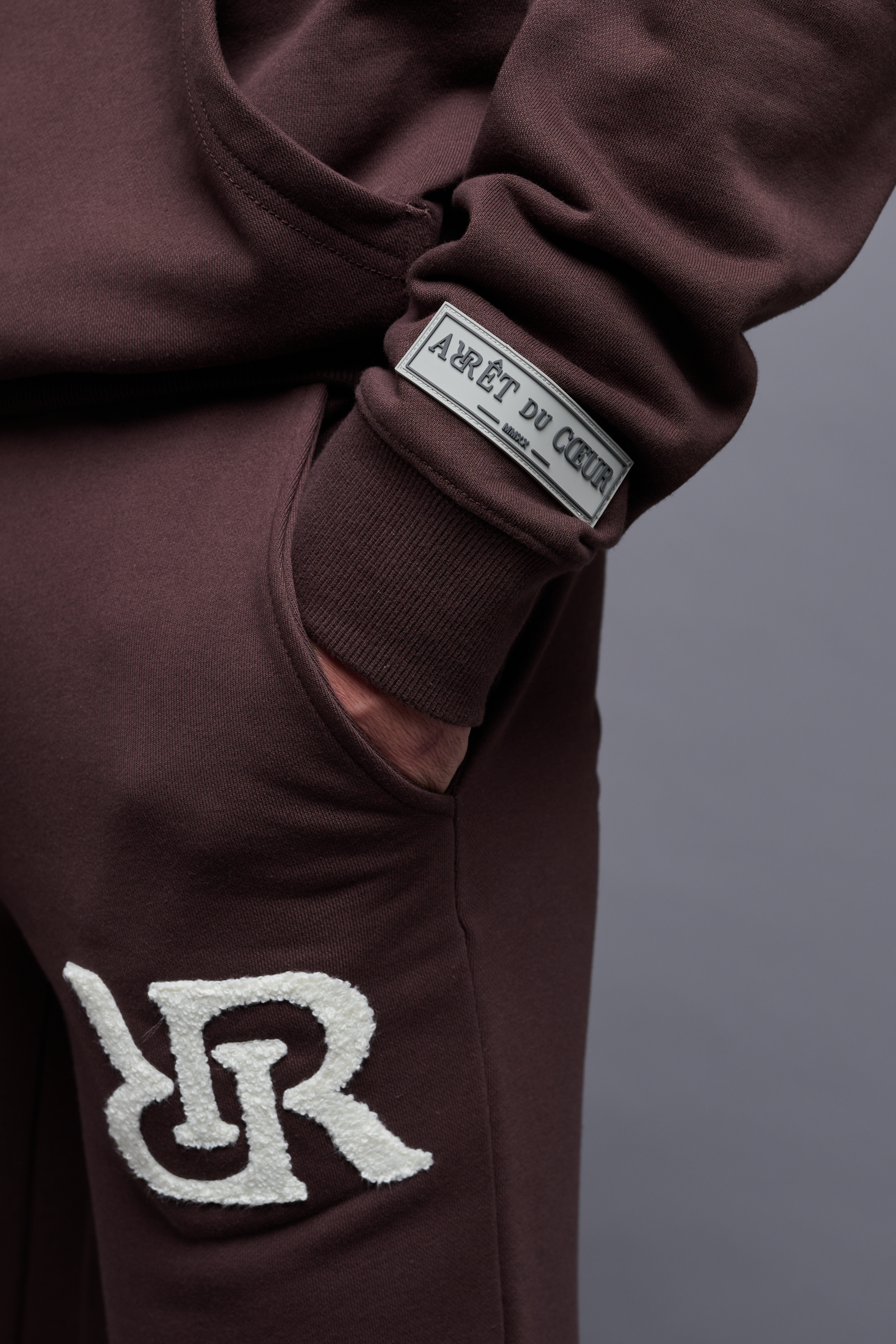 AdC Hoodie Cacao Brown