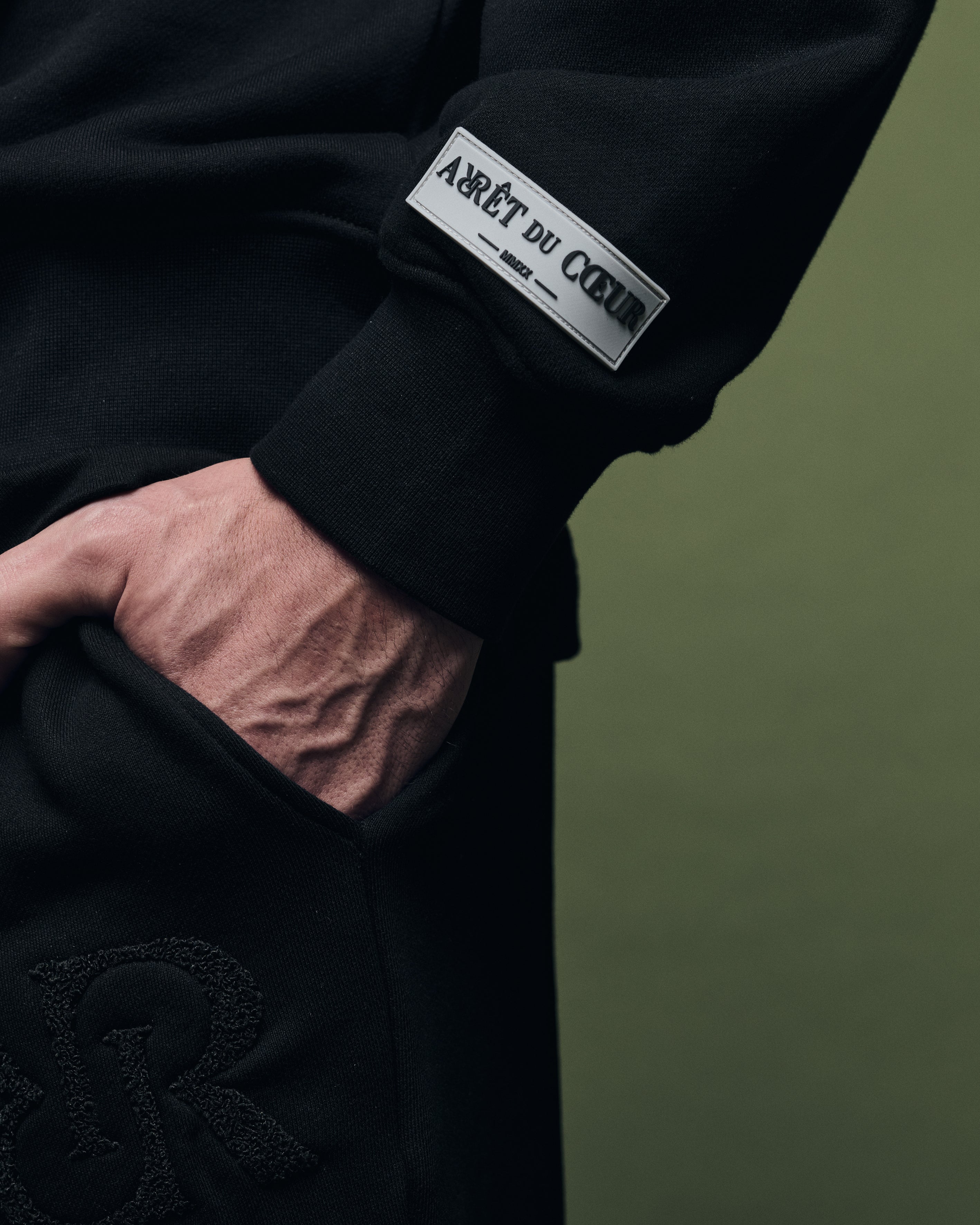 Col rond noir