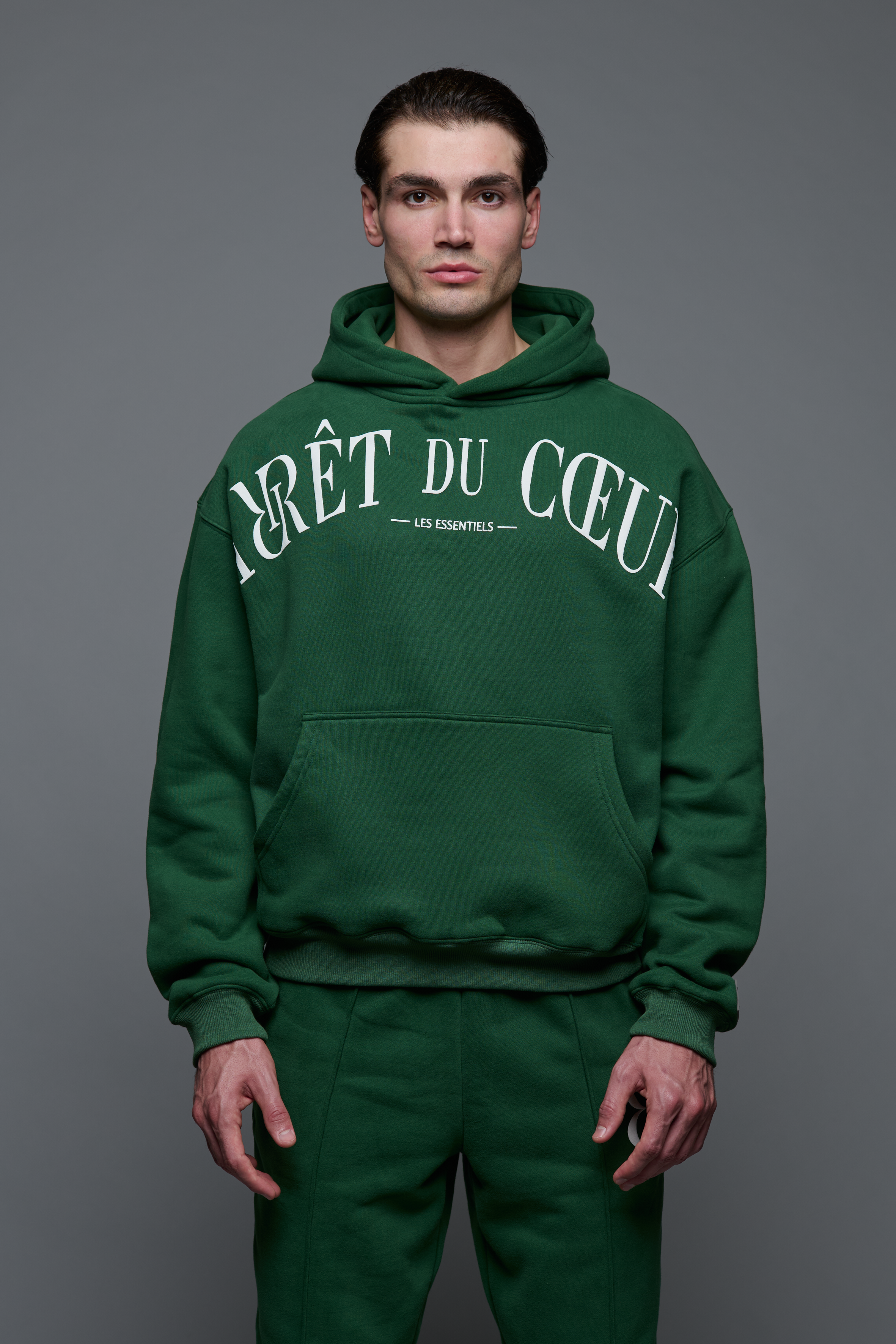 AdC Les Essentiels - Hoodie Bootle - Green