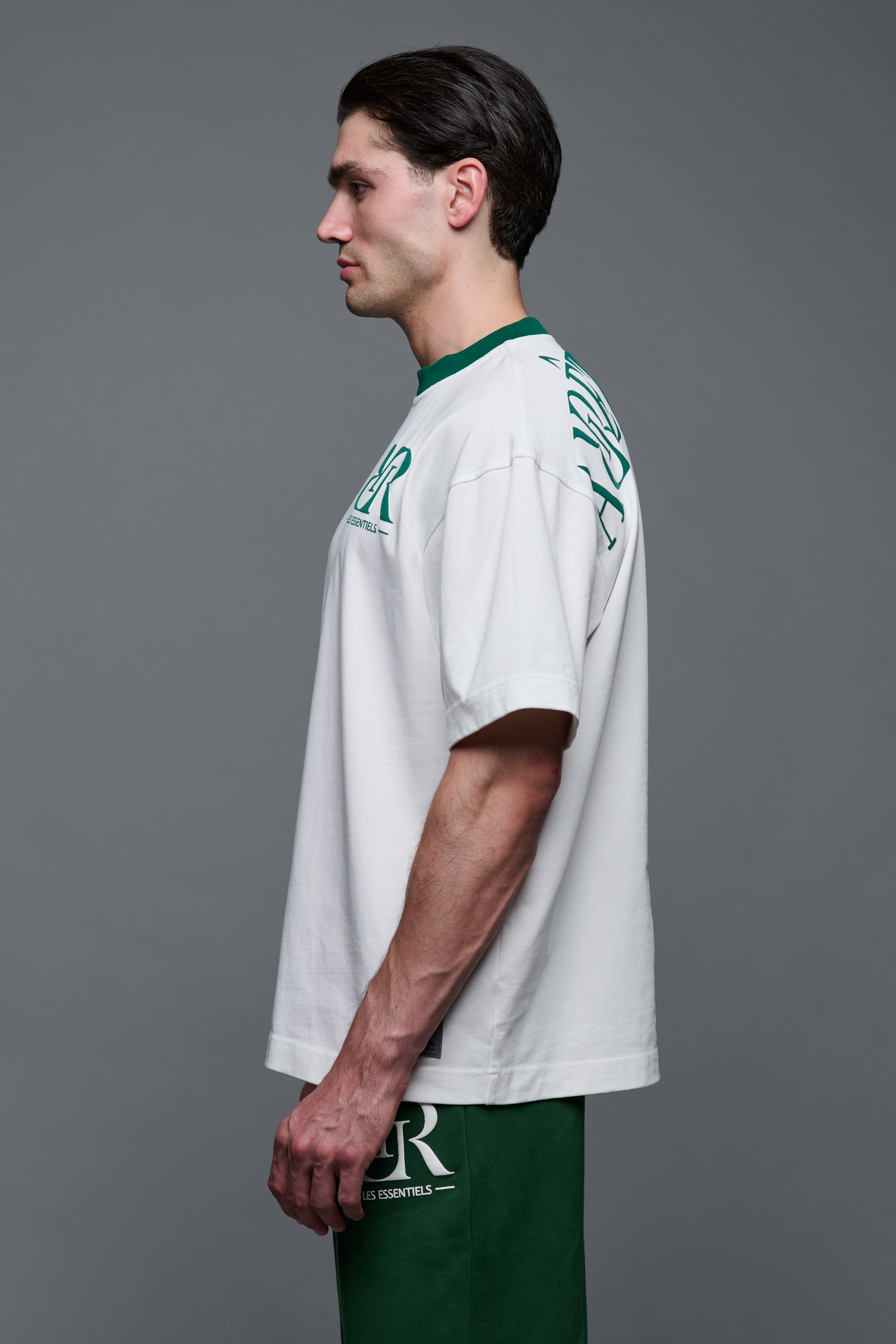 AdC Les Essentiels - Shirt White Green