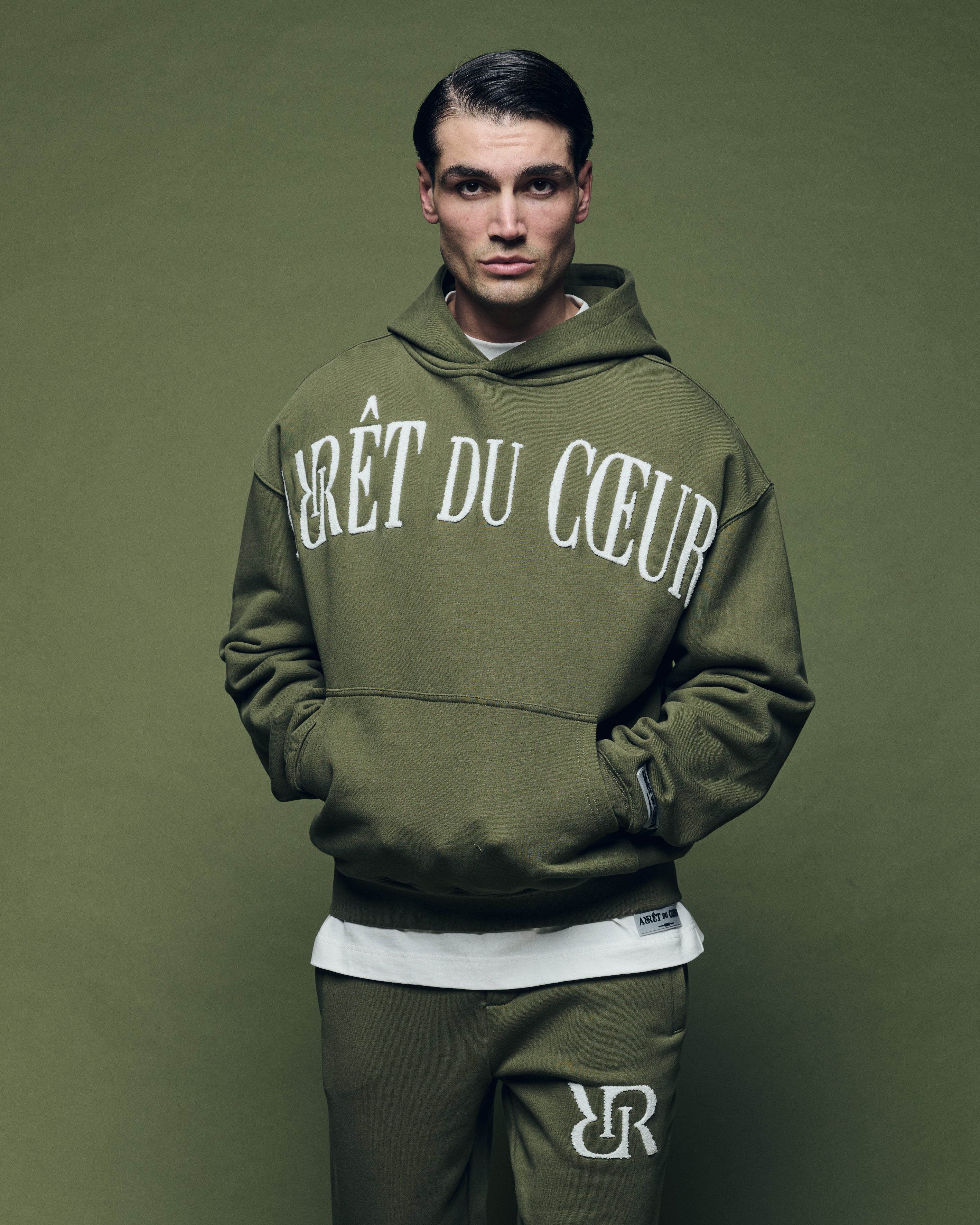 Hoodie Olive