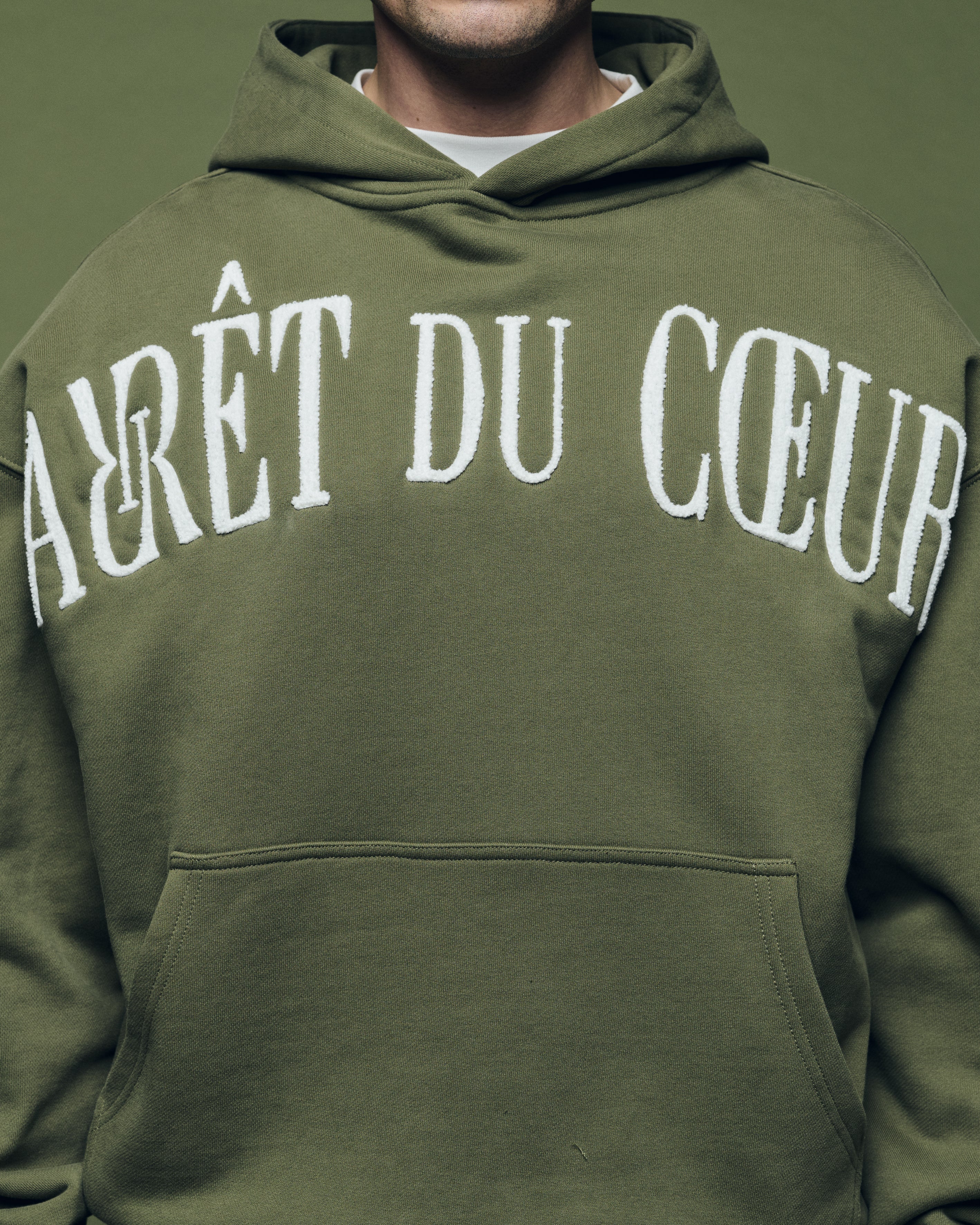 Hoodie Olive