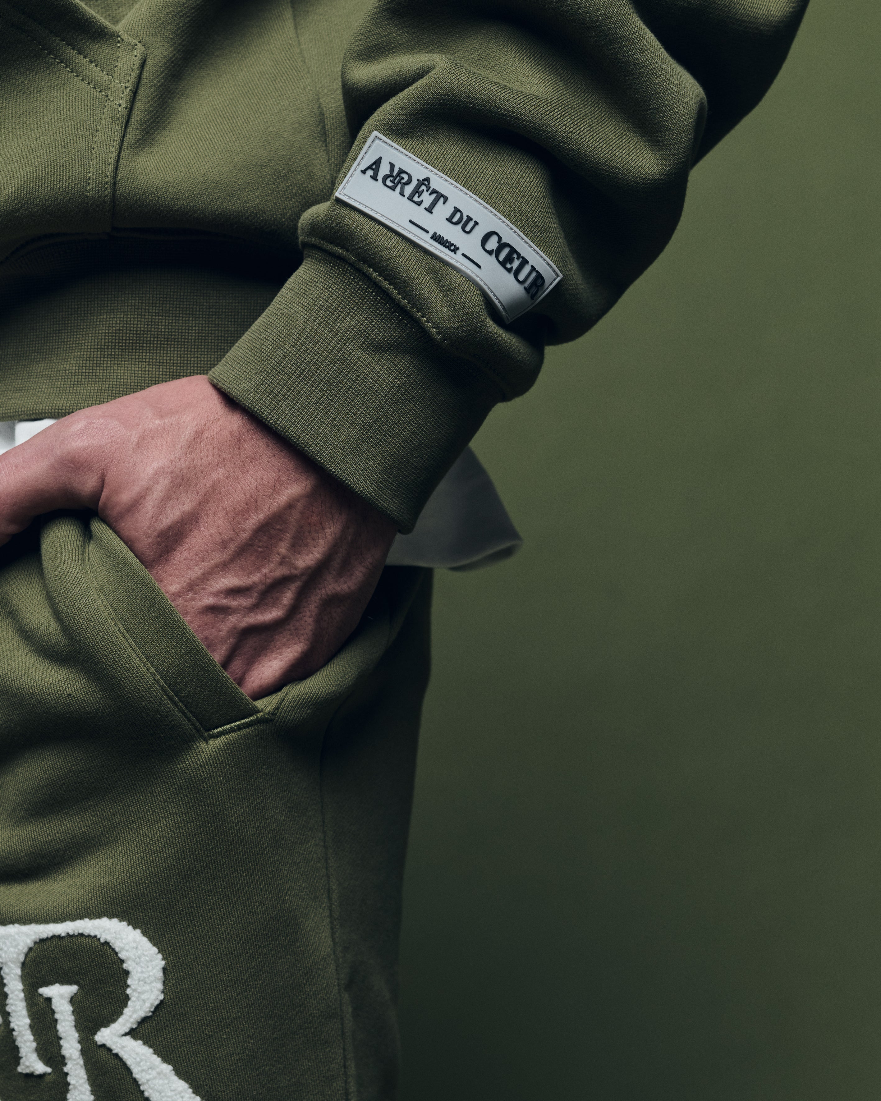 Hoodie Olive