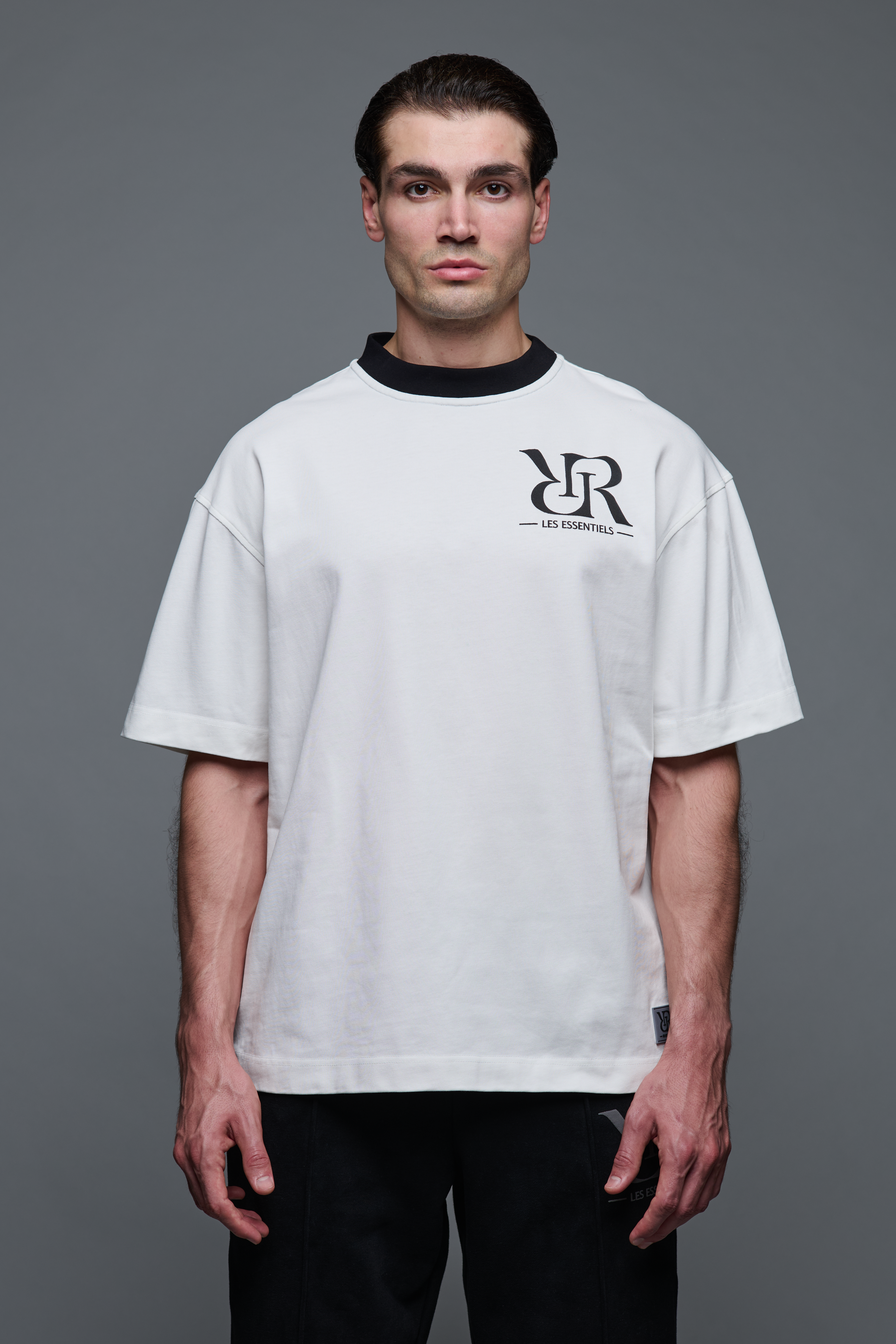 AdC Les Essentiels - Shirt White Black