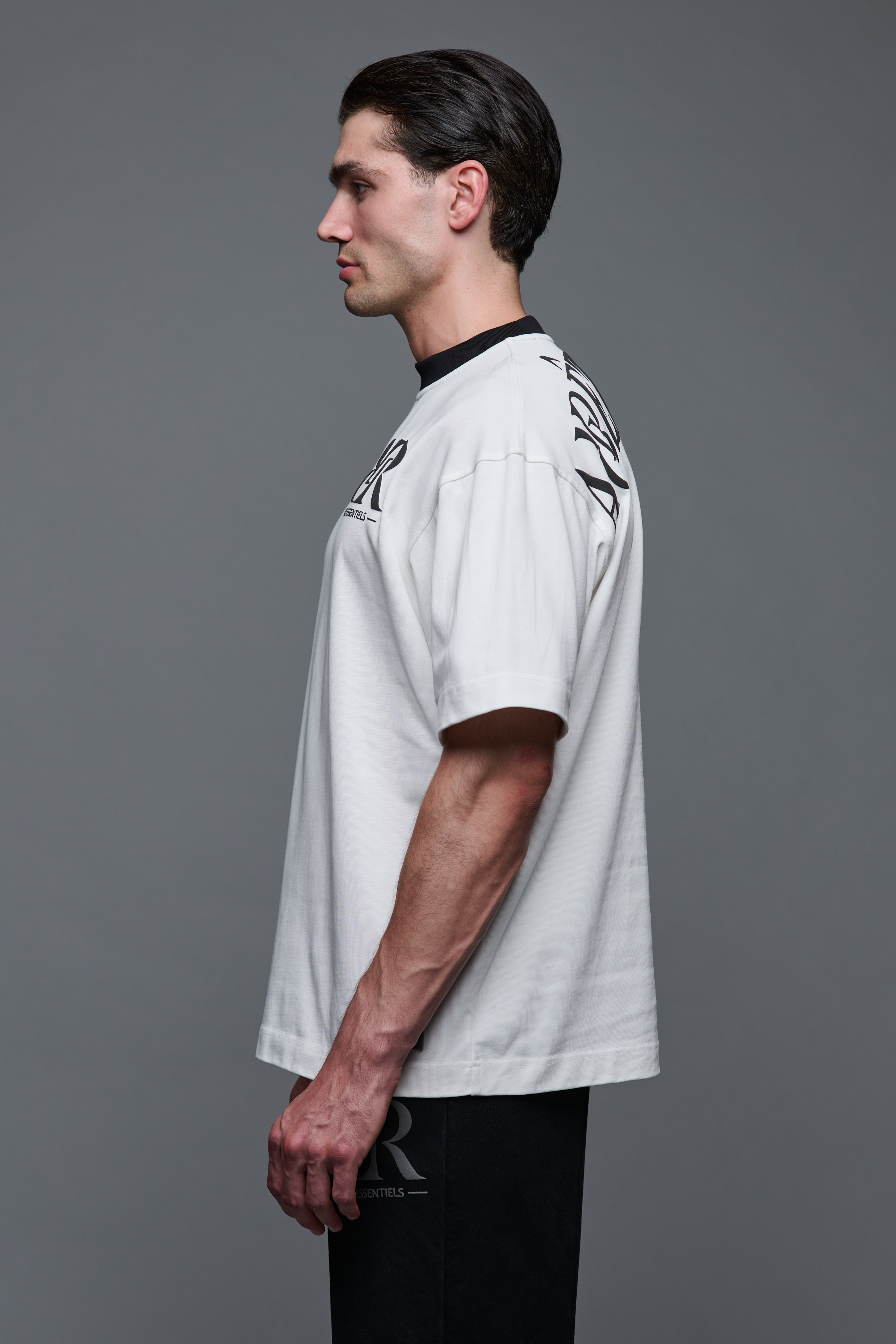 AdC Les Essentiels - Shirt White Black