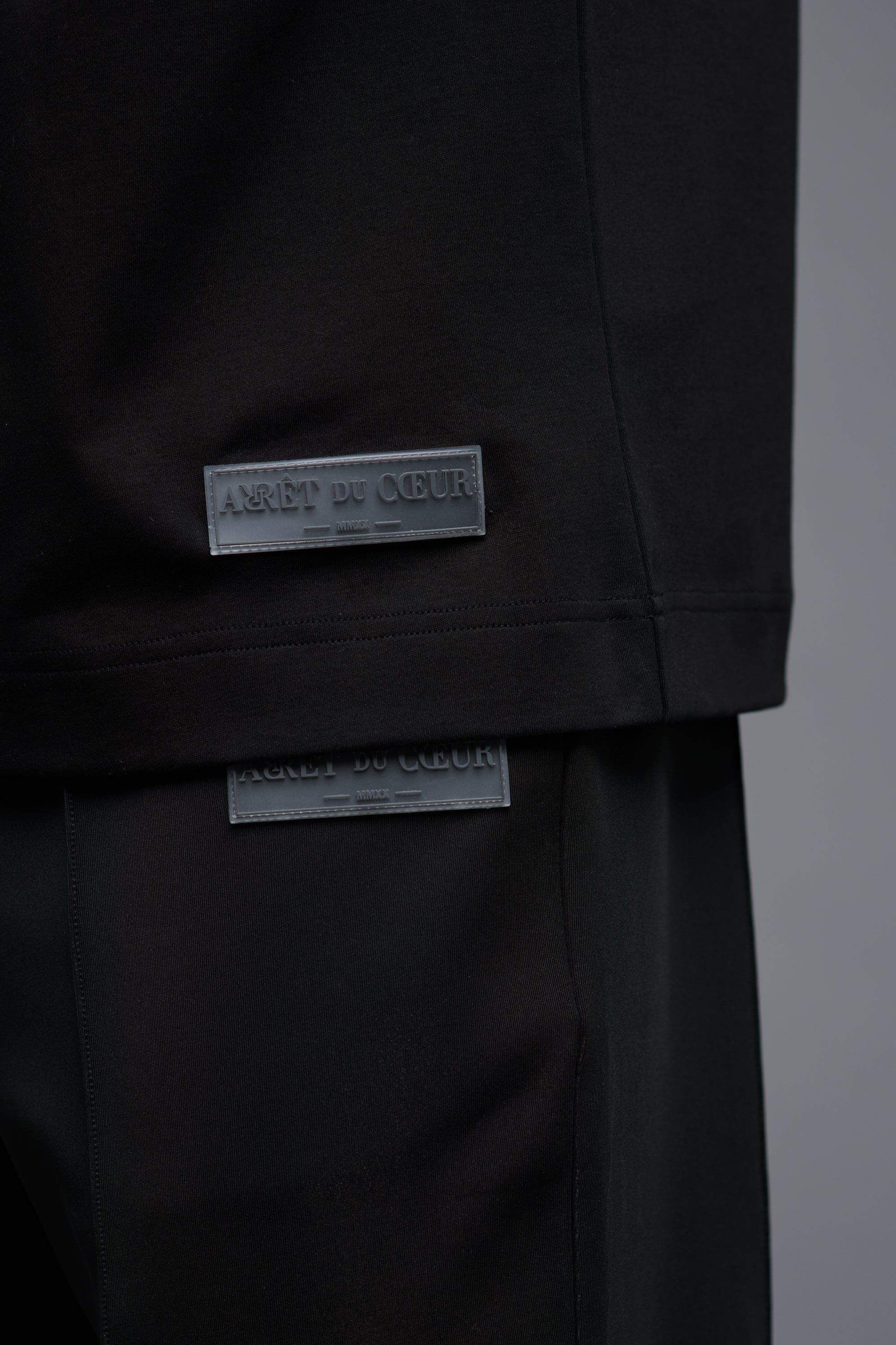 J‘adore Highneck Shirt  - Black