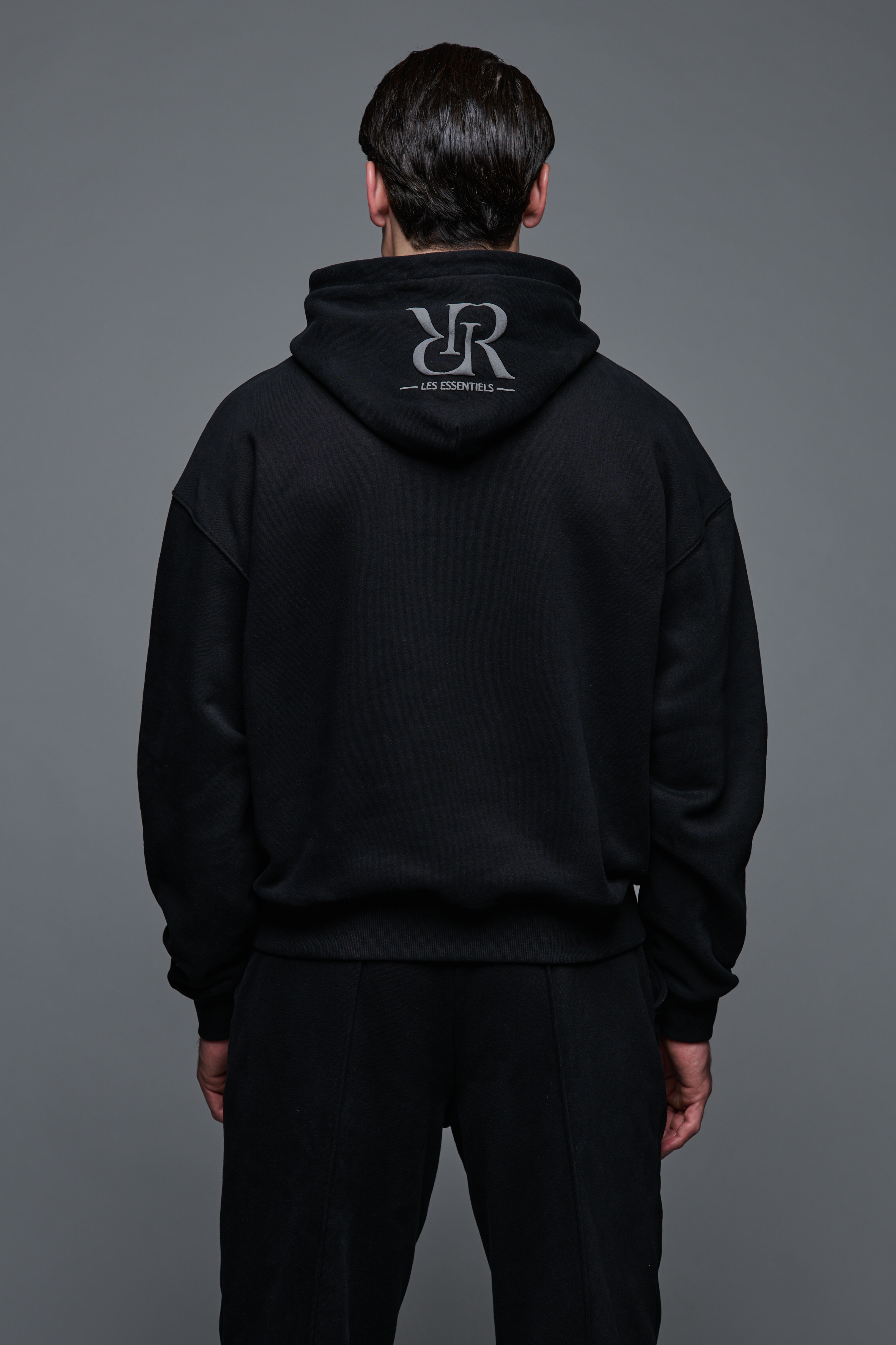 AdC Les Essentiels - Sweat à capuche Noir