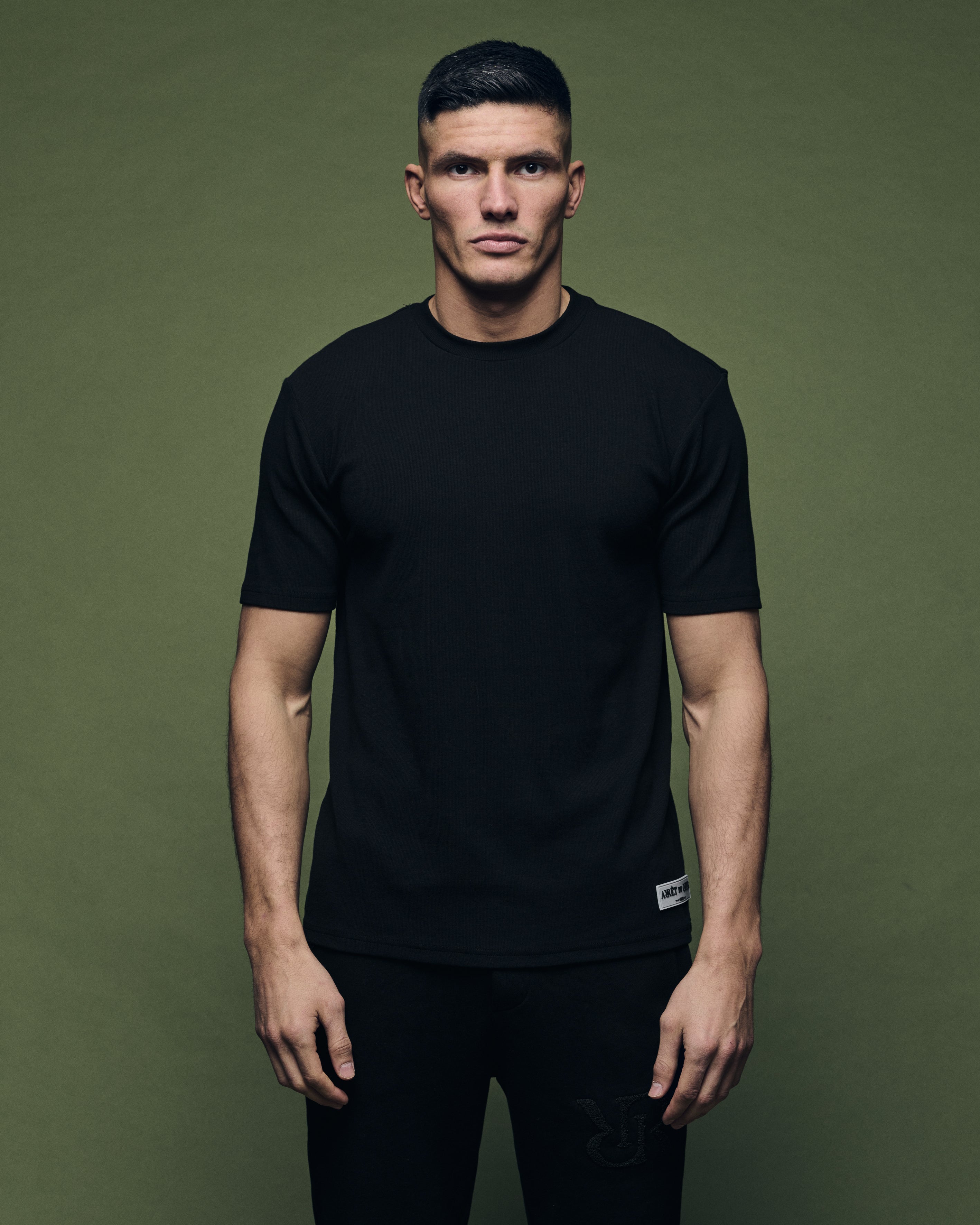 T-shirt slim noir
