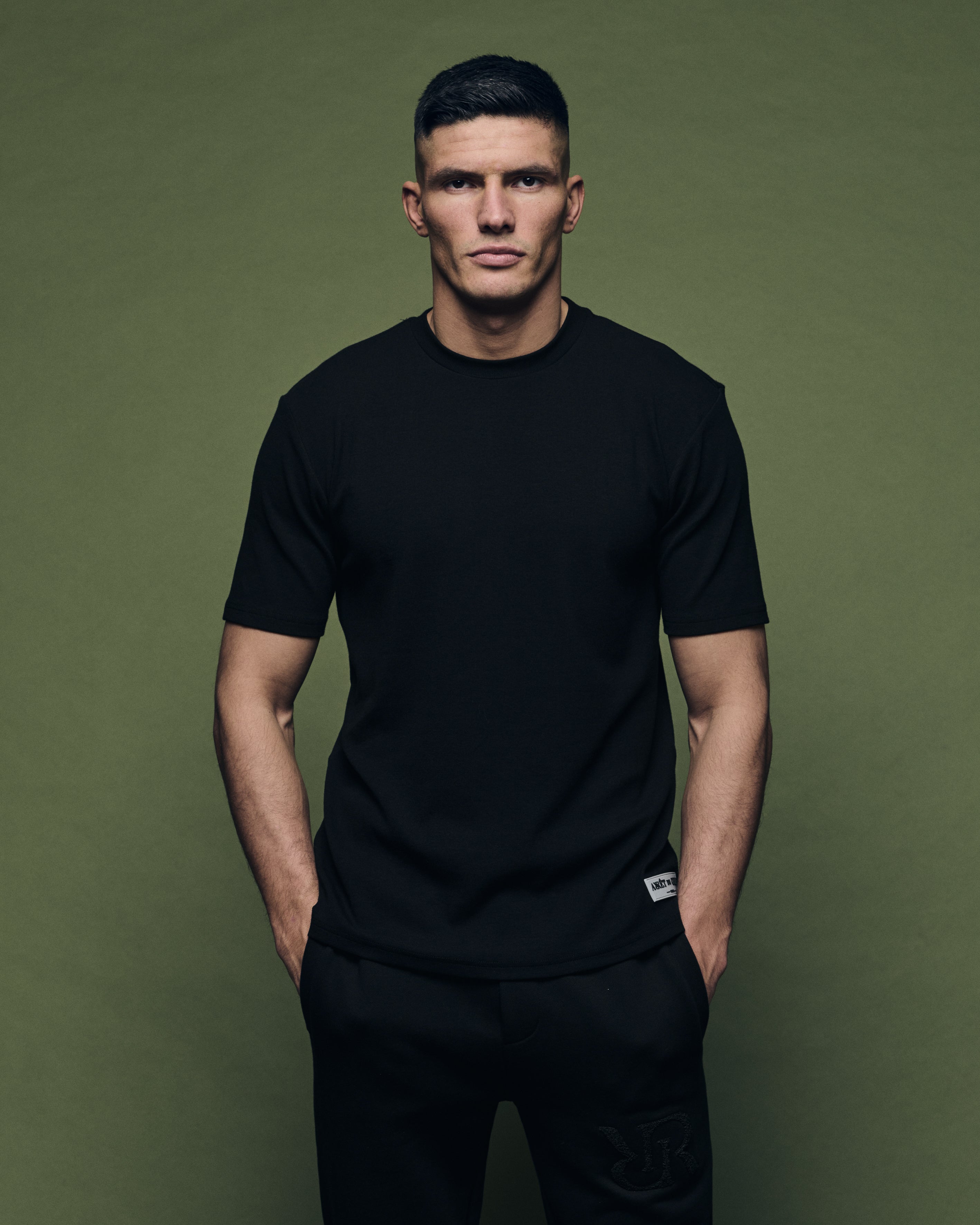 T-shirt slim noir