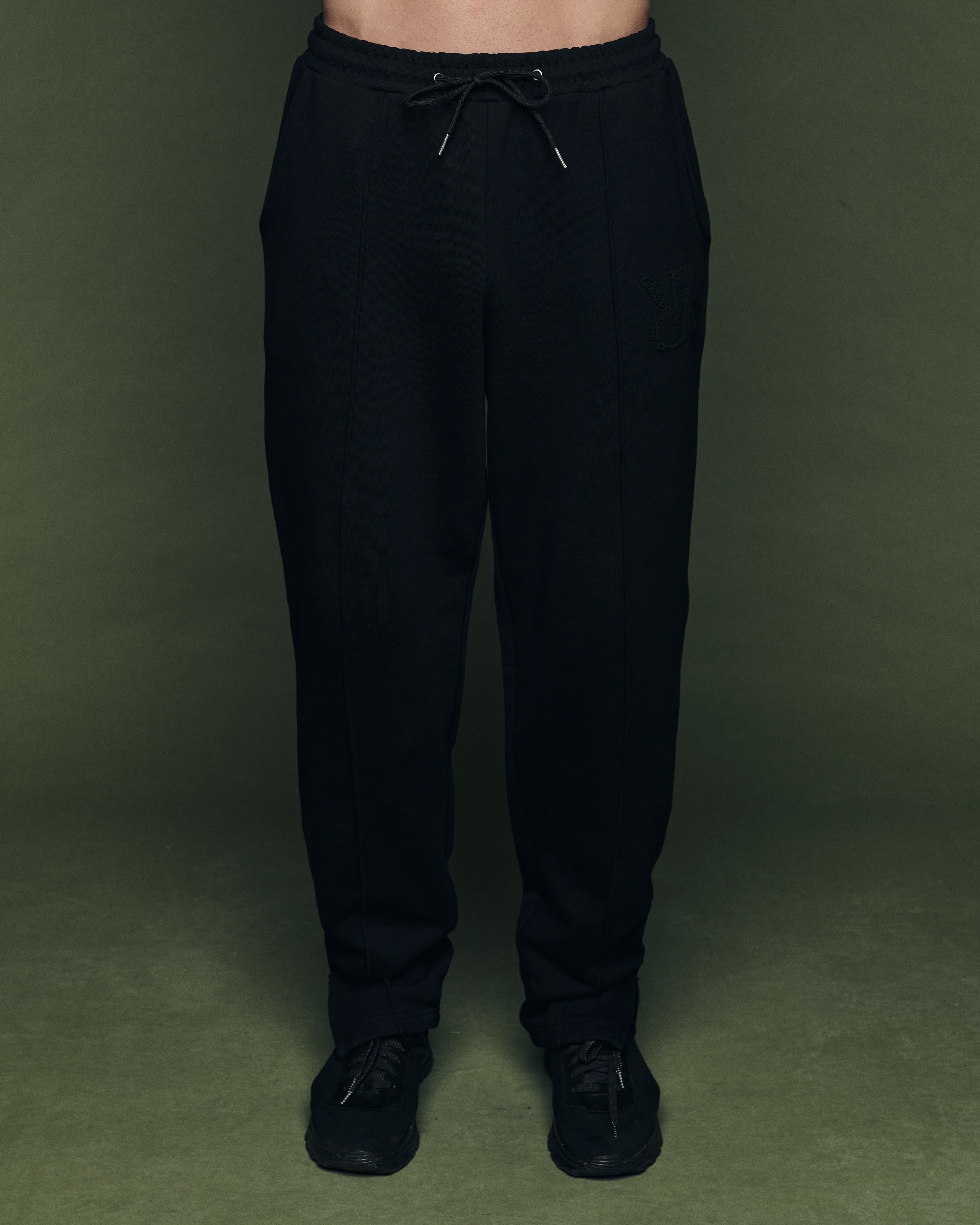 Jogger Wide-Leg Black 