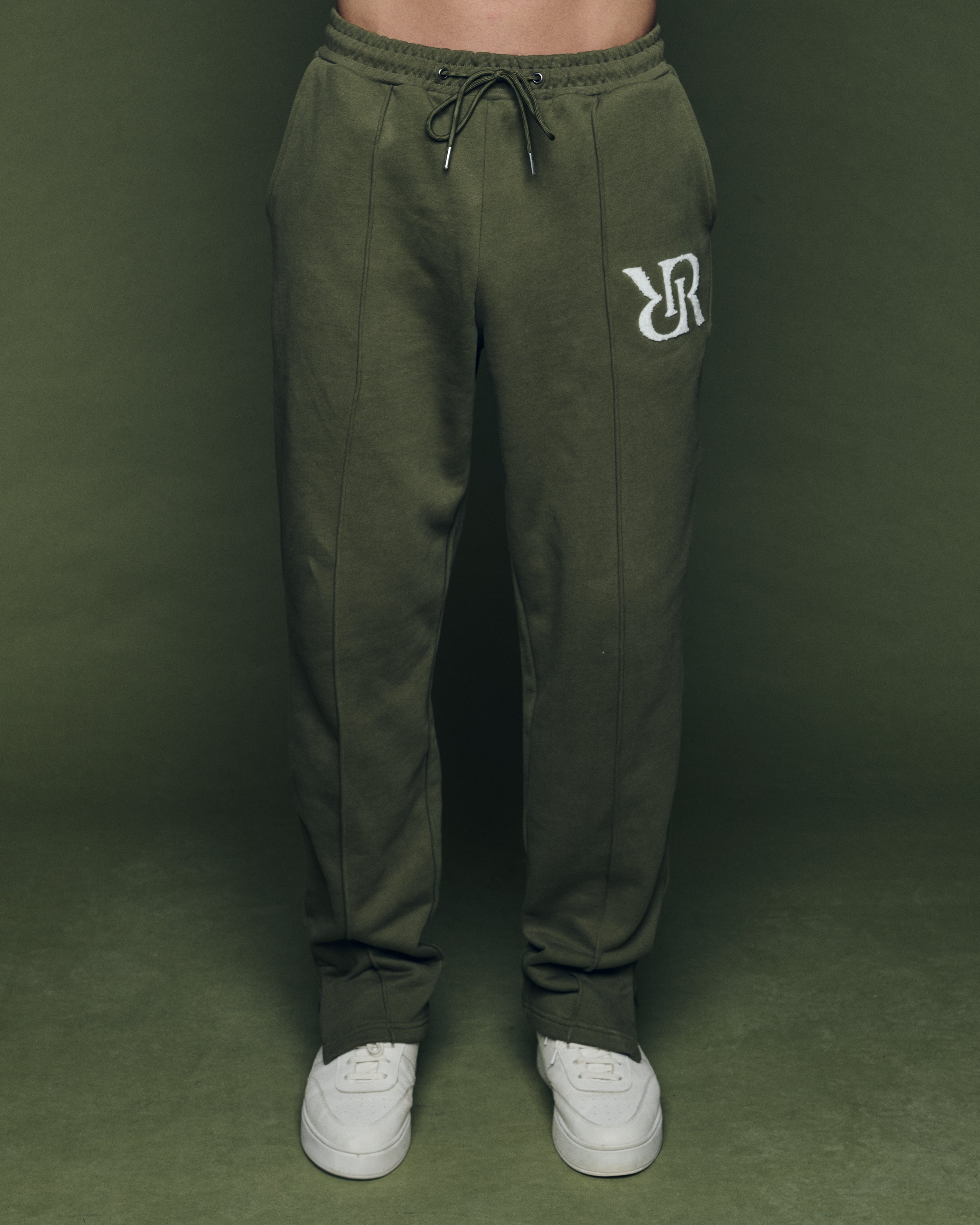 Jogger Wide-Leg Olive 