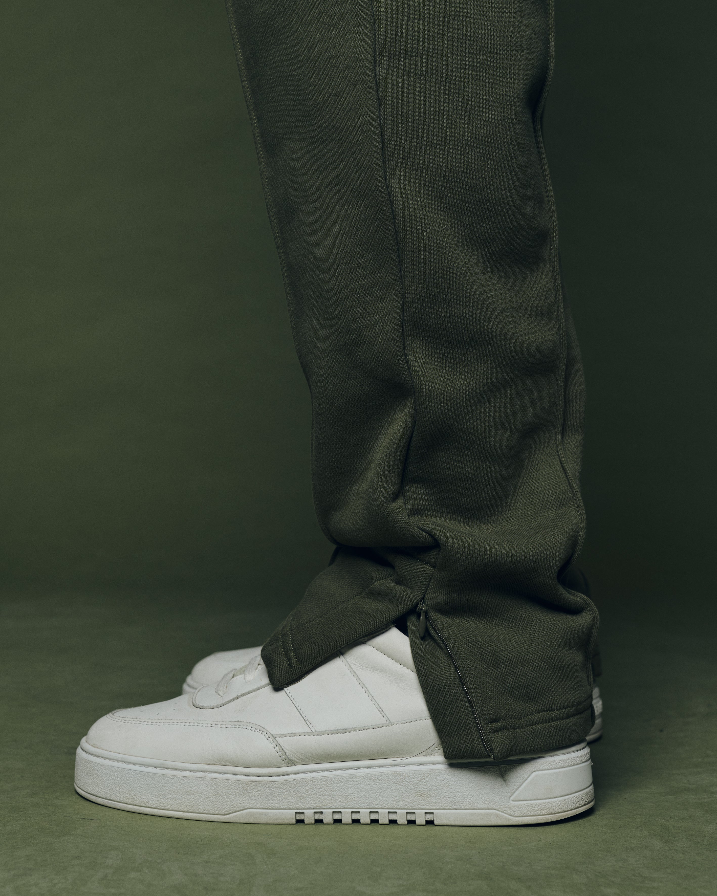 Jogger Wide-Leg Olive 