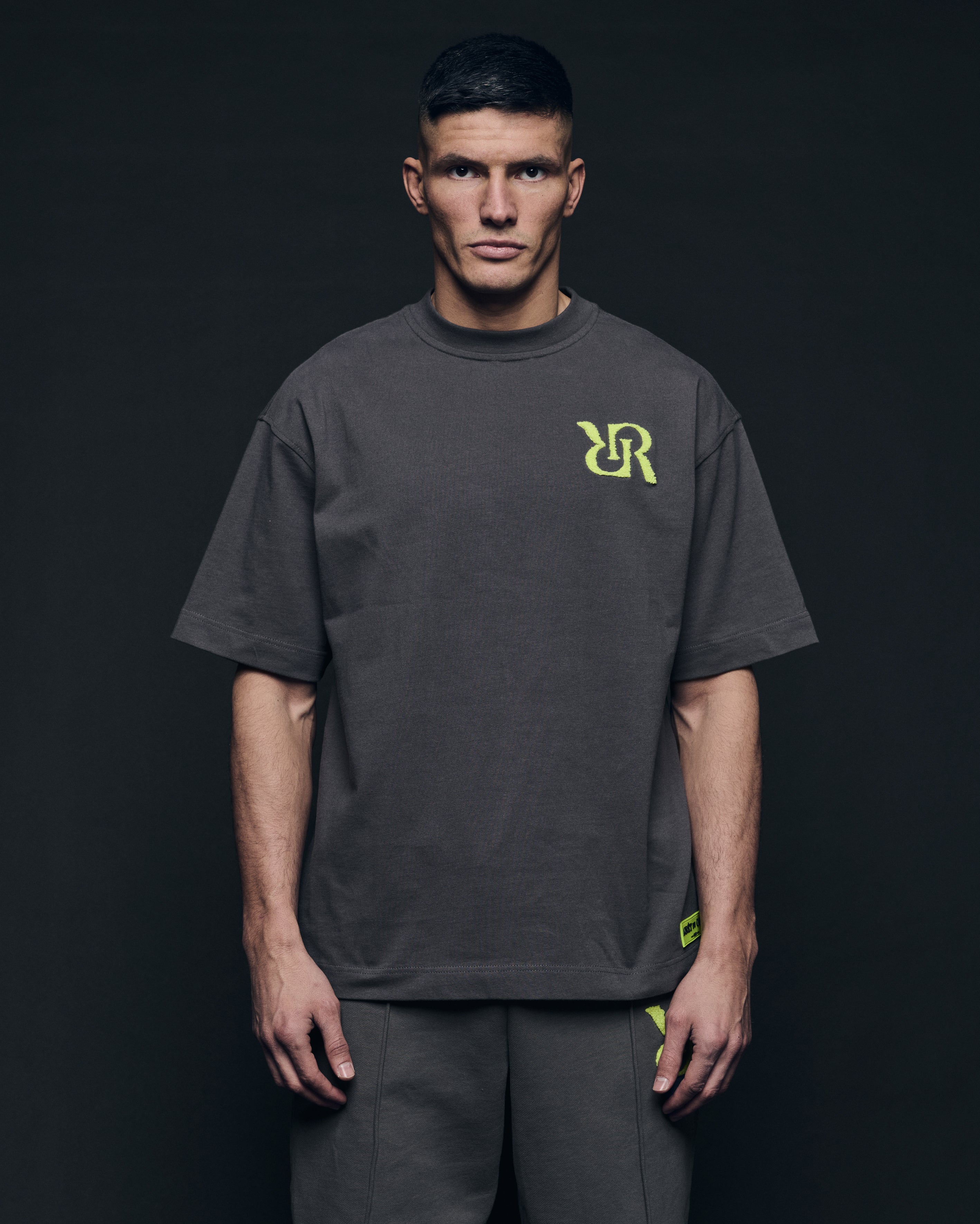 T-shirt Signature Gris Foncé