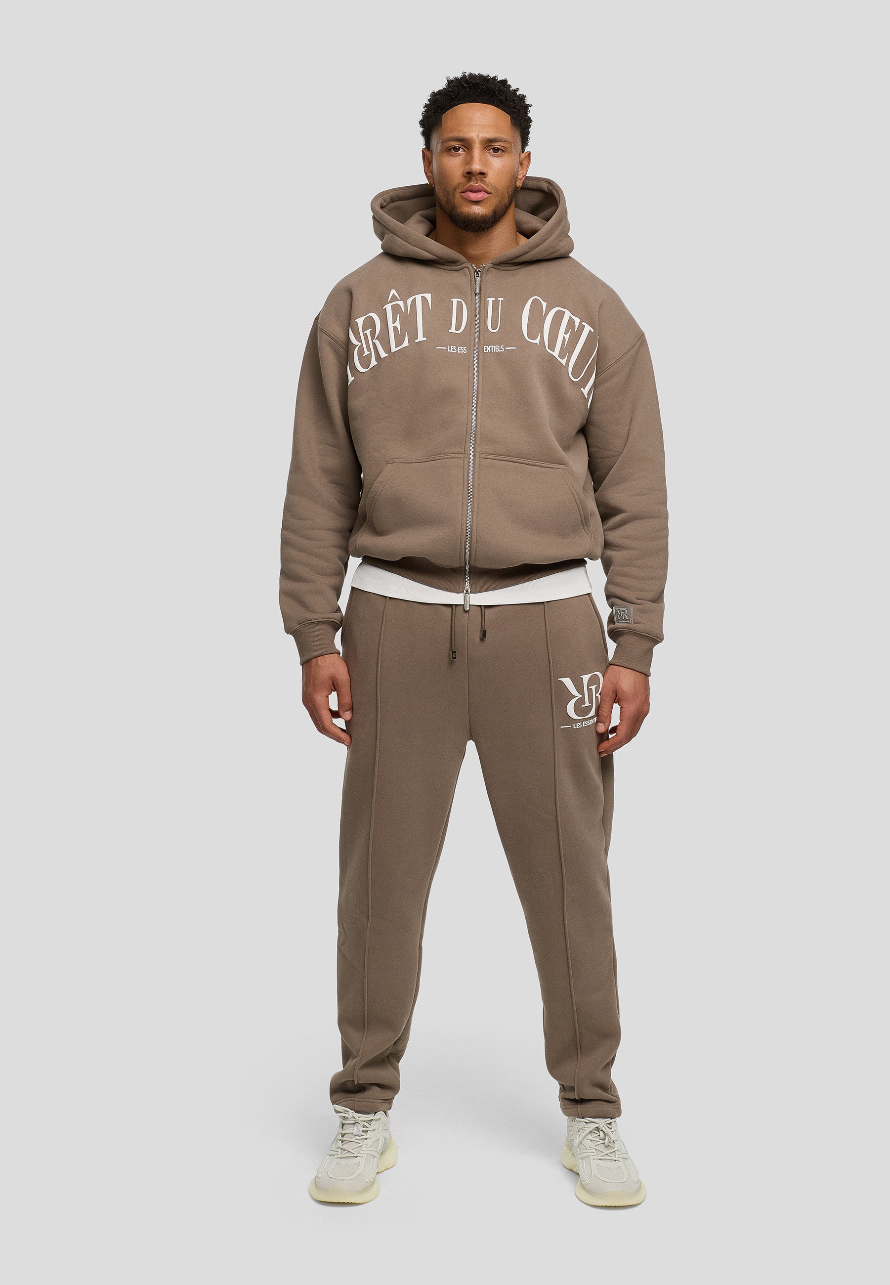 AdC Les Essentiels - Zip Hoodie - Cappuccino