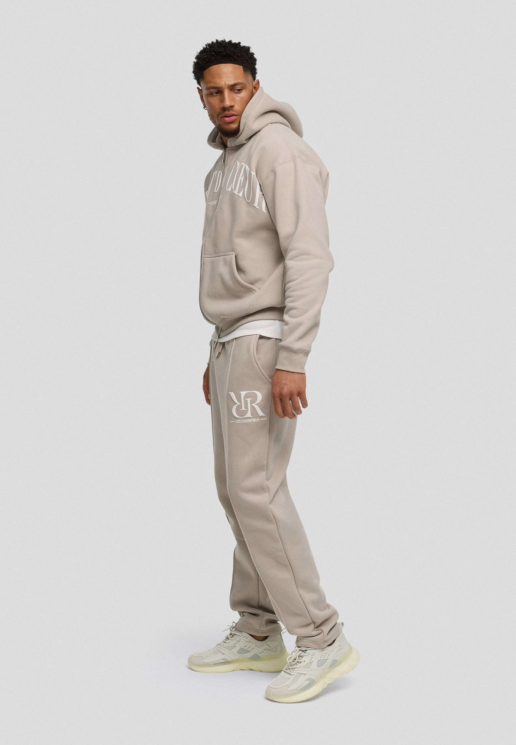 AdC Les Essentiels - Zip Hoodie - Beige