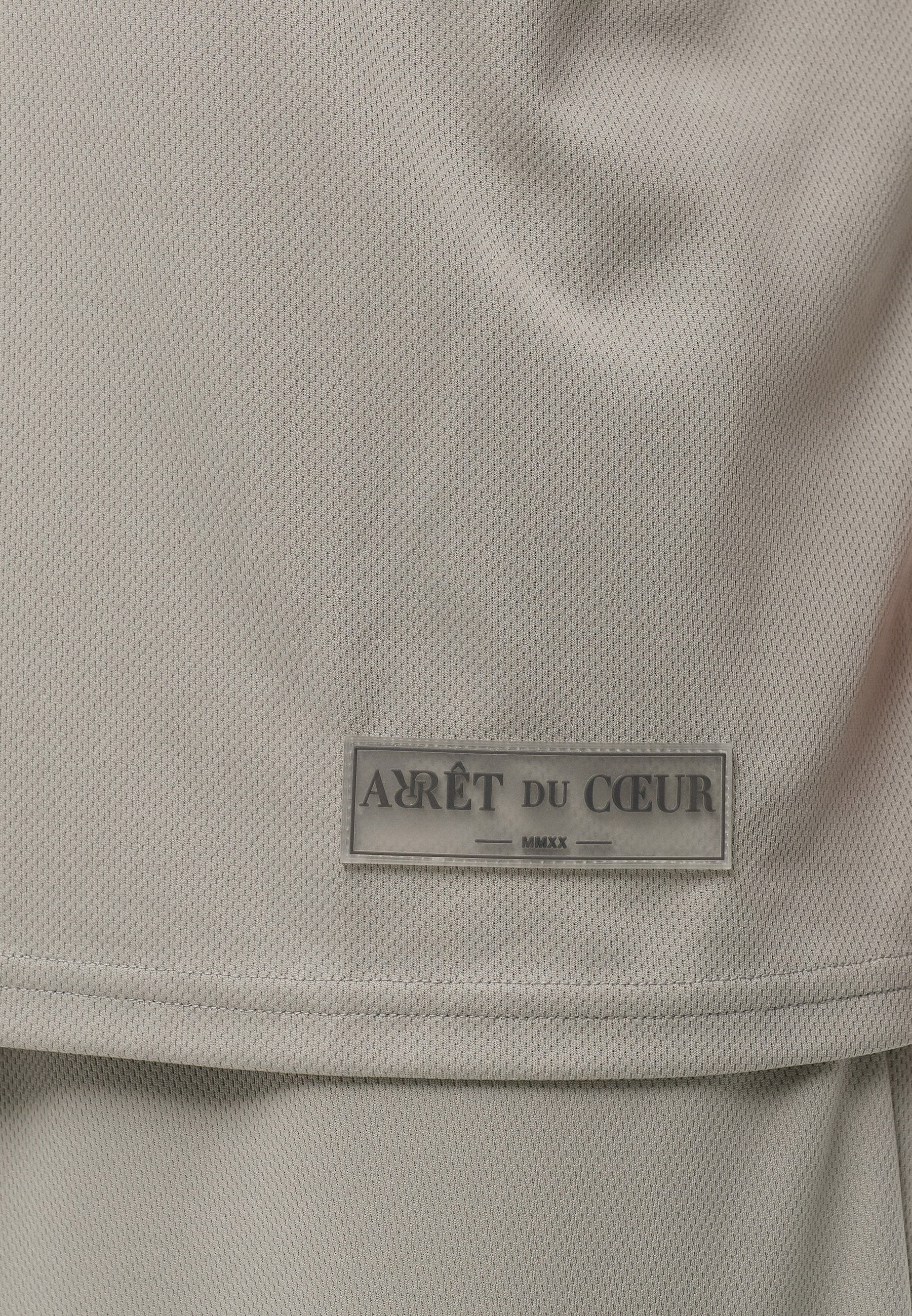 Jersey Shirt - Collar Grey