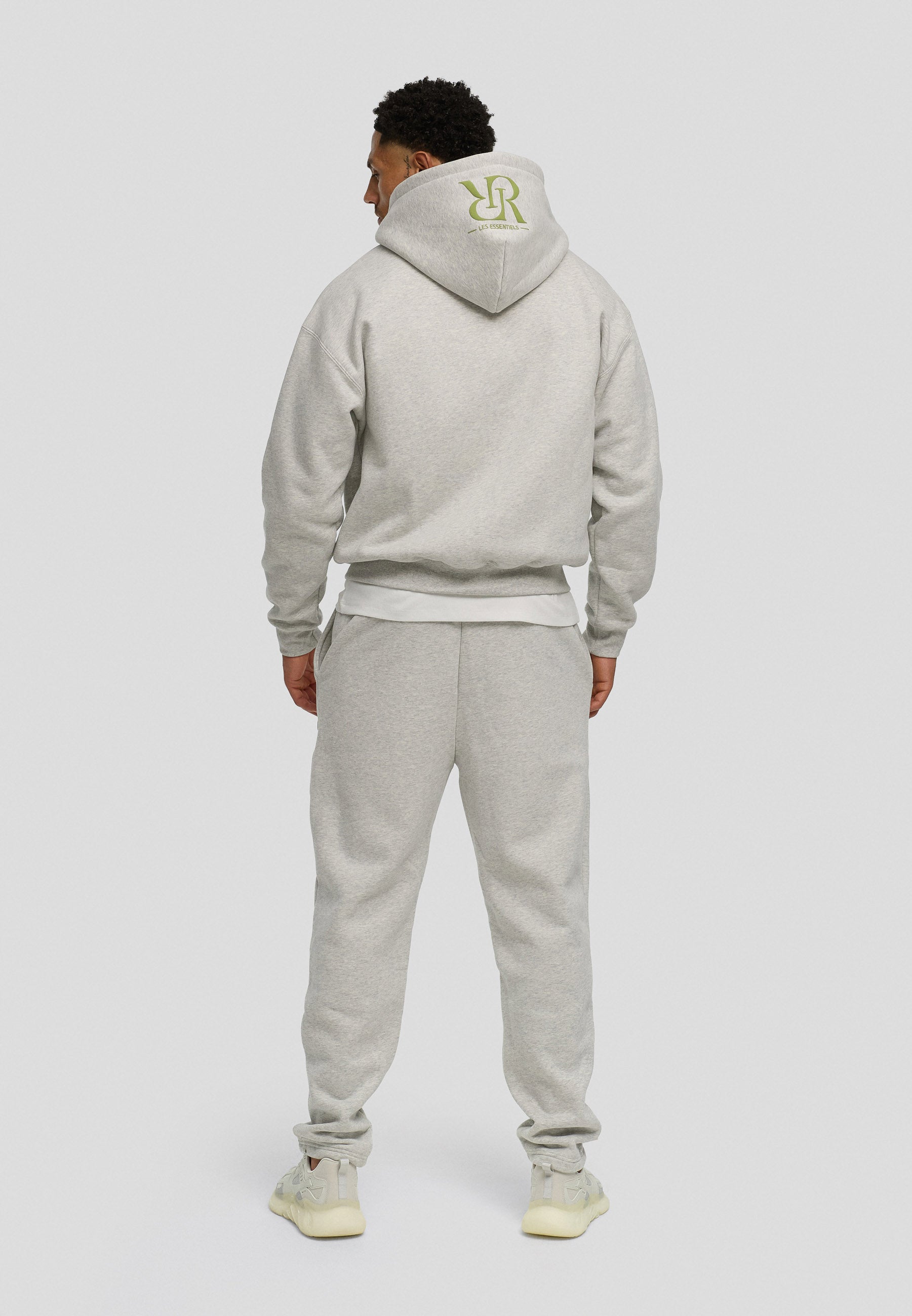 AdC Les Essentiels - Zip Hoodie  - Grey Melange