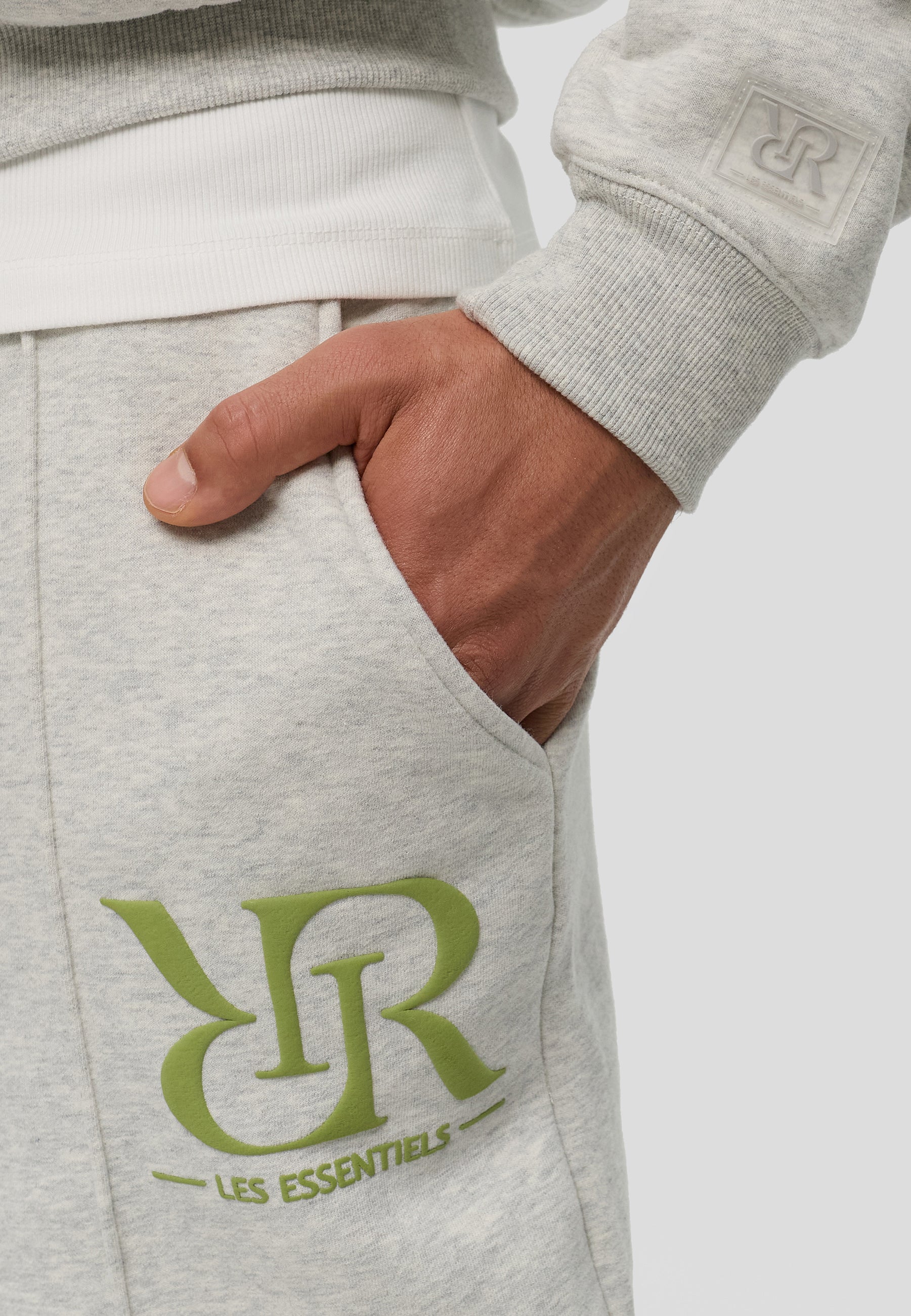 AdC Les Essentiels - Zip Hoodie  - Grey Melange