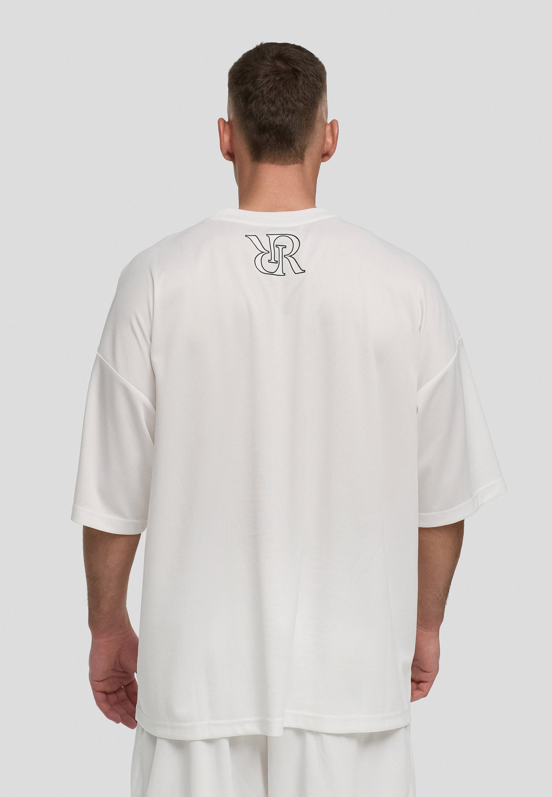 Jersey Shirt - round neck White