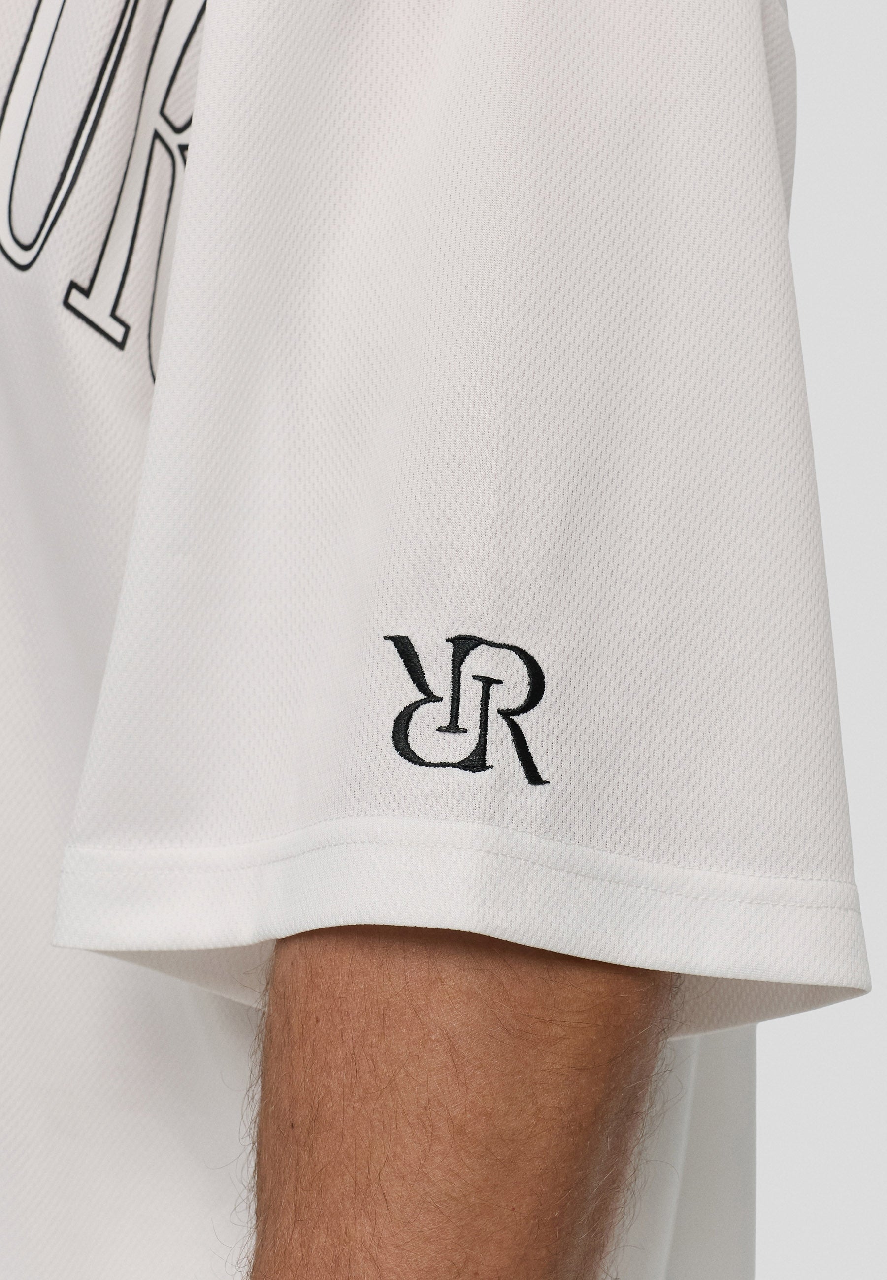 Jersey Shirt - round neck White