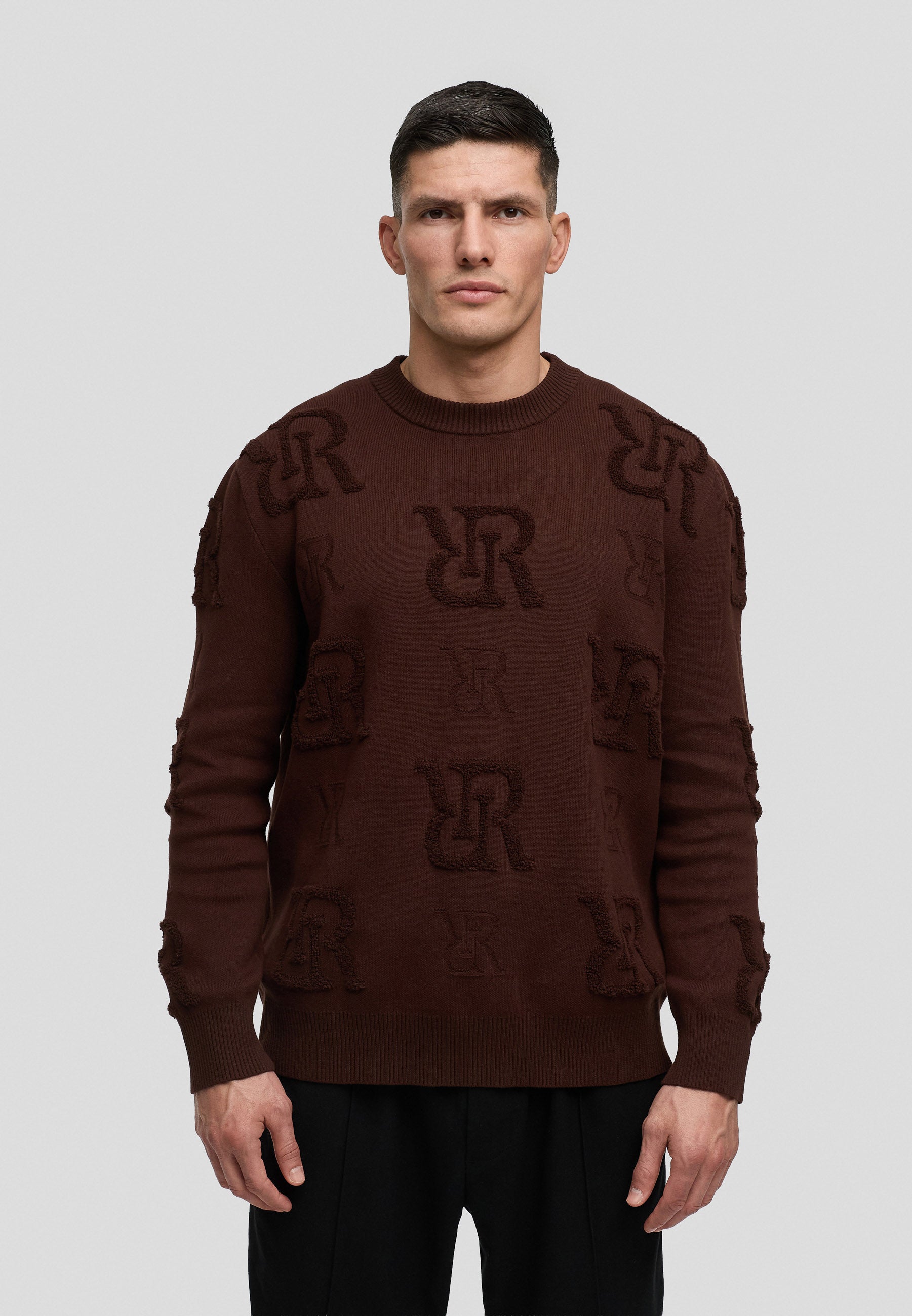 Signature Sweater - brown