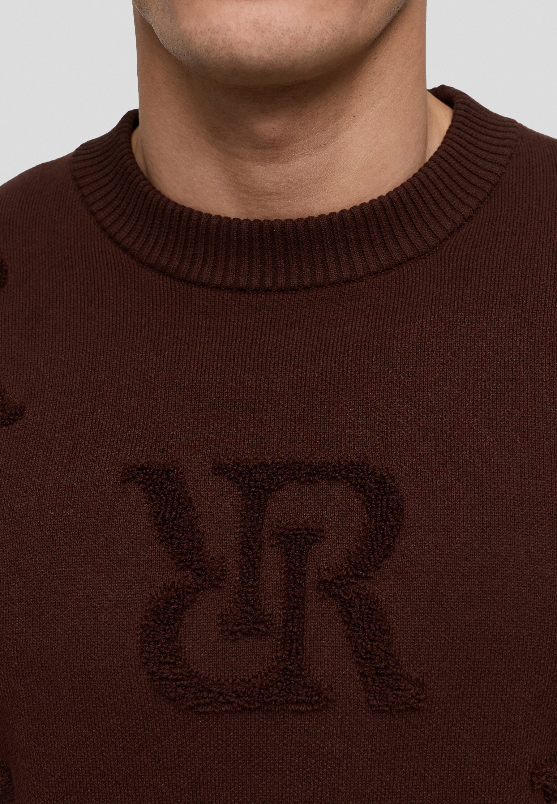 Signature Sweater - brown