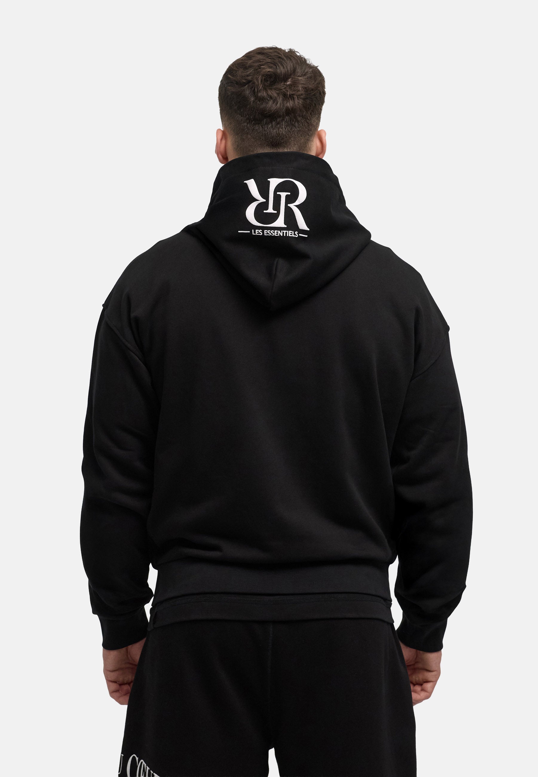 AdC Les Essentiels - Zip Hoodie - Black