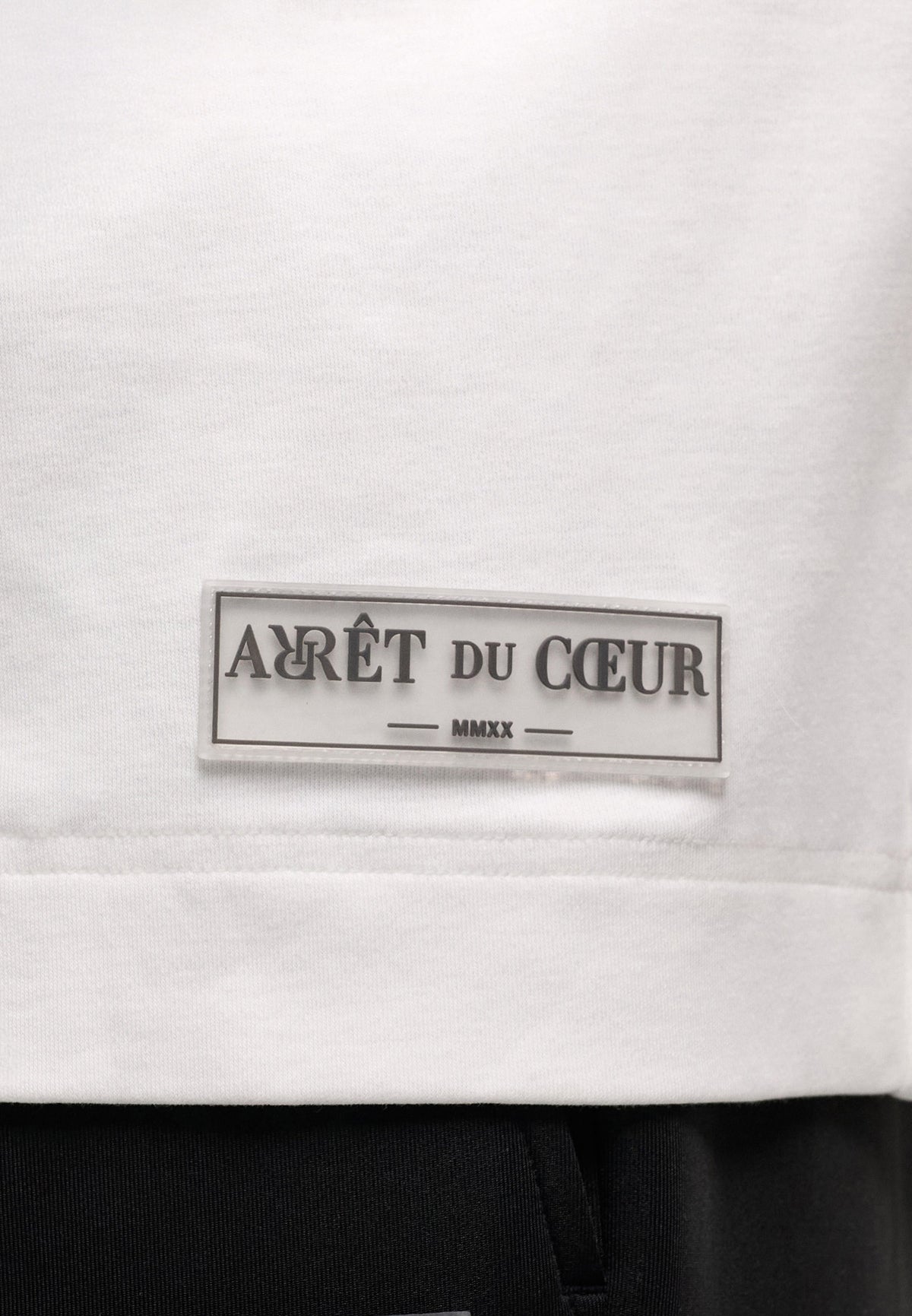 Jadore Highneck Shirt - White