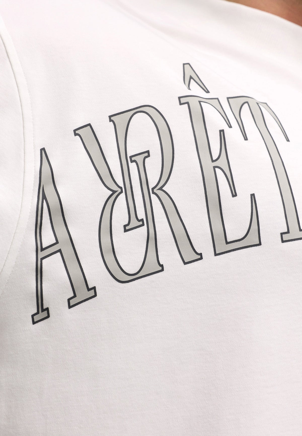 Jadore Highneck Shirt - White
