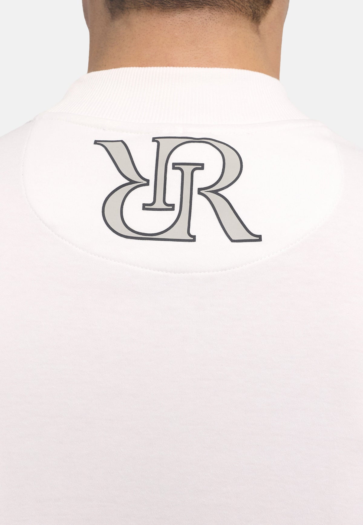 Jadore Highneck Shirt - White