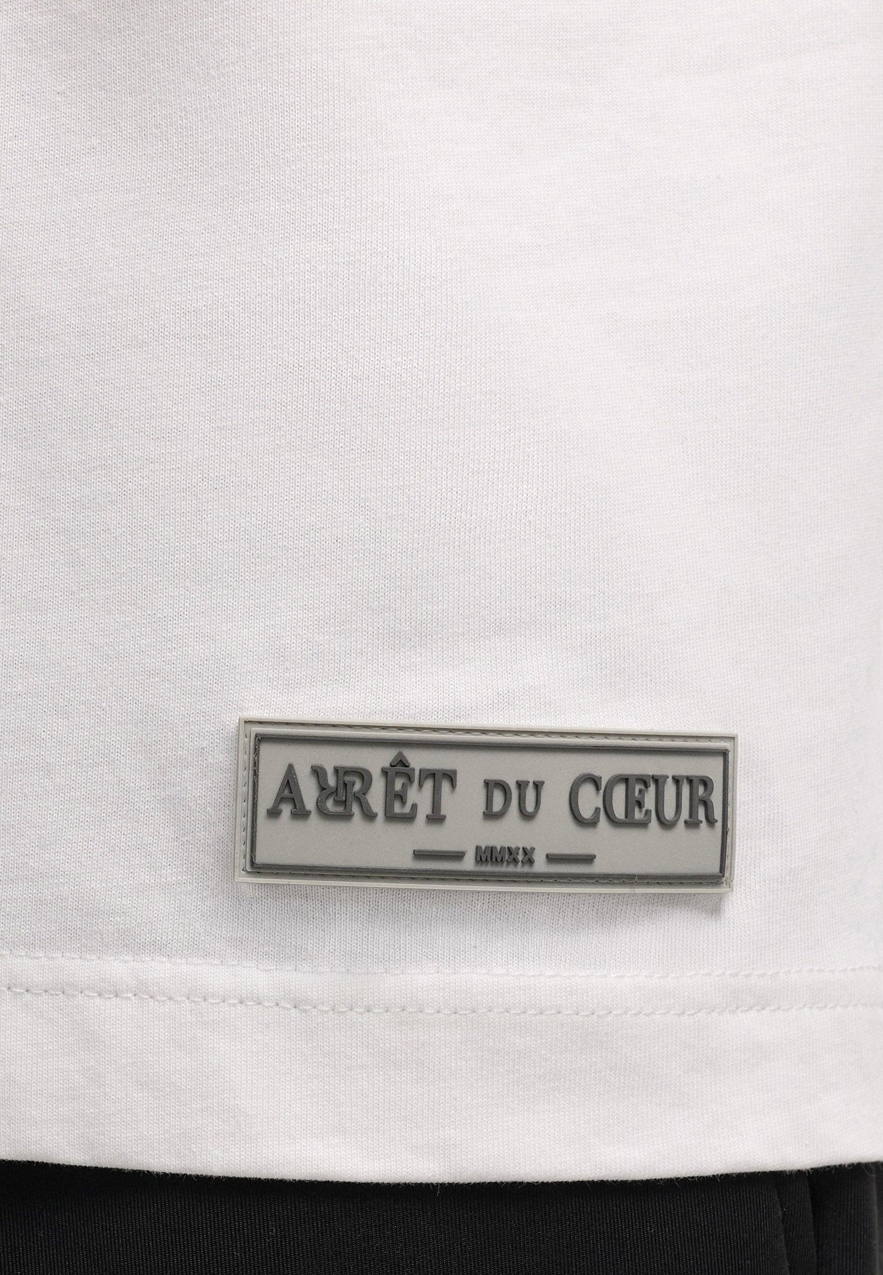 Signature „JADORE“ Shirt White - Black Logo