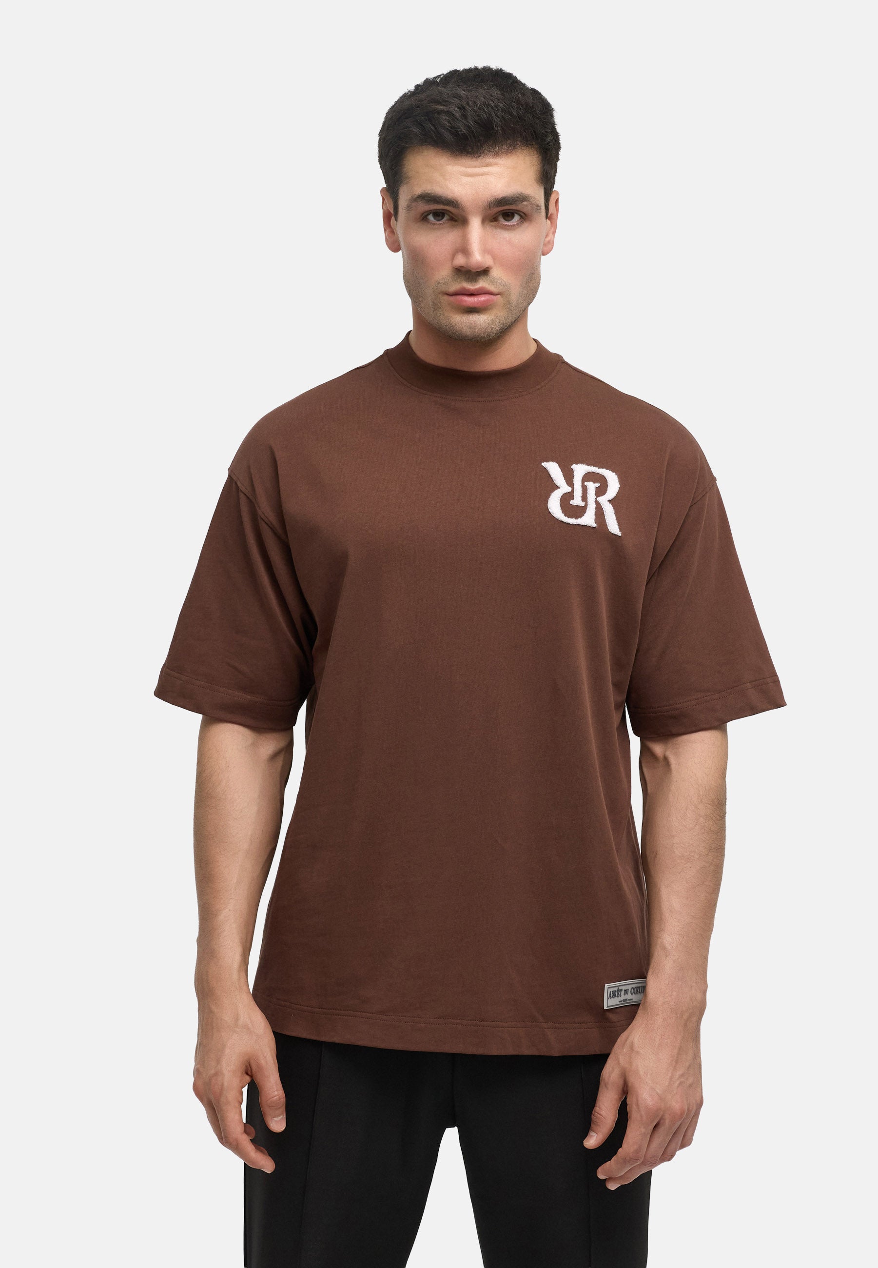 Signature T-Shirt Braun