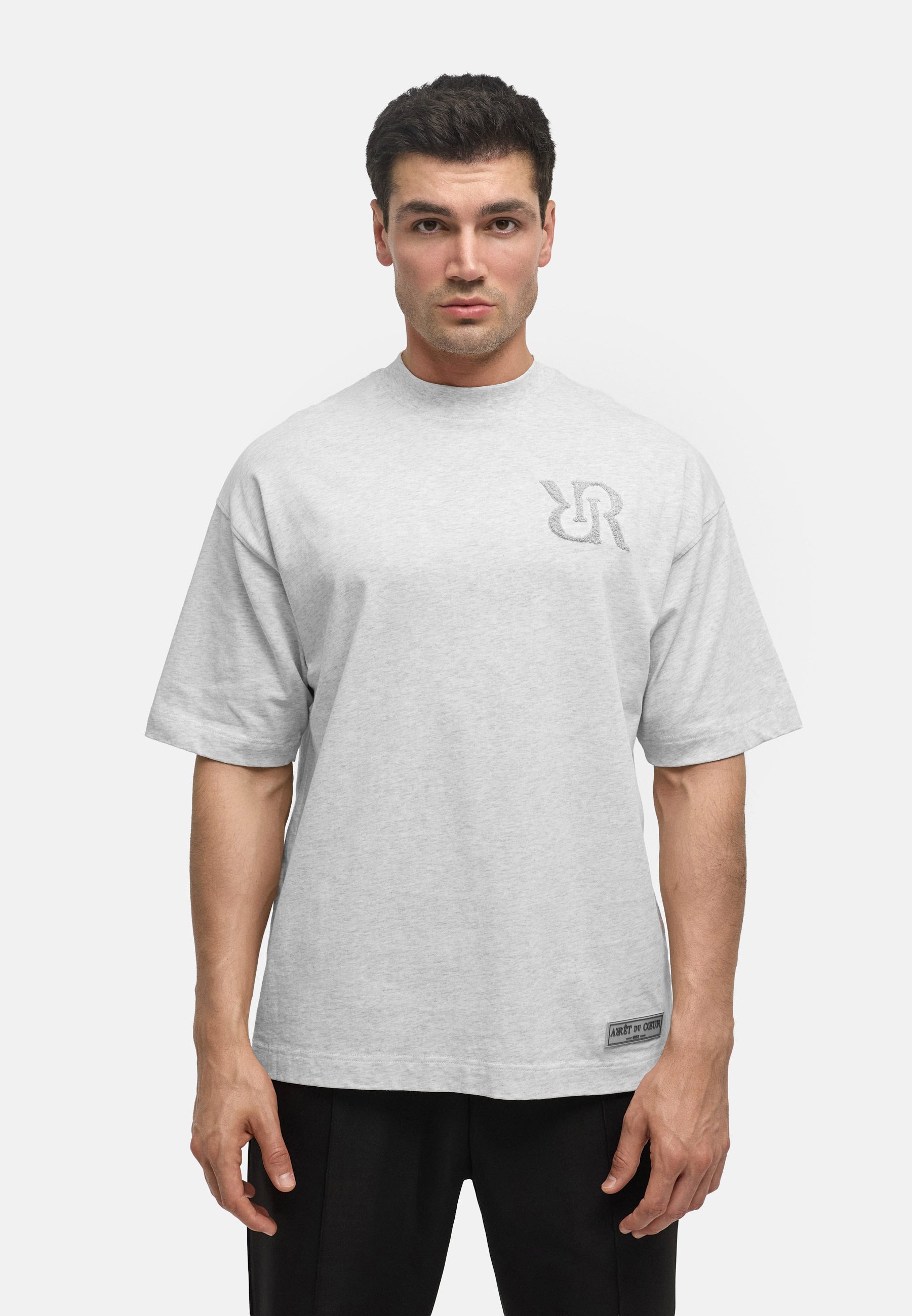 Signature T-Shirt Grey Melange