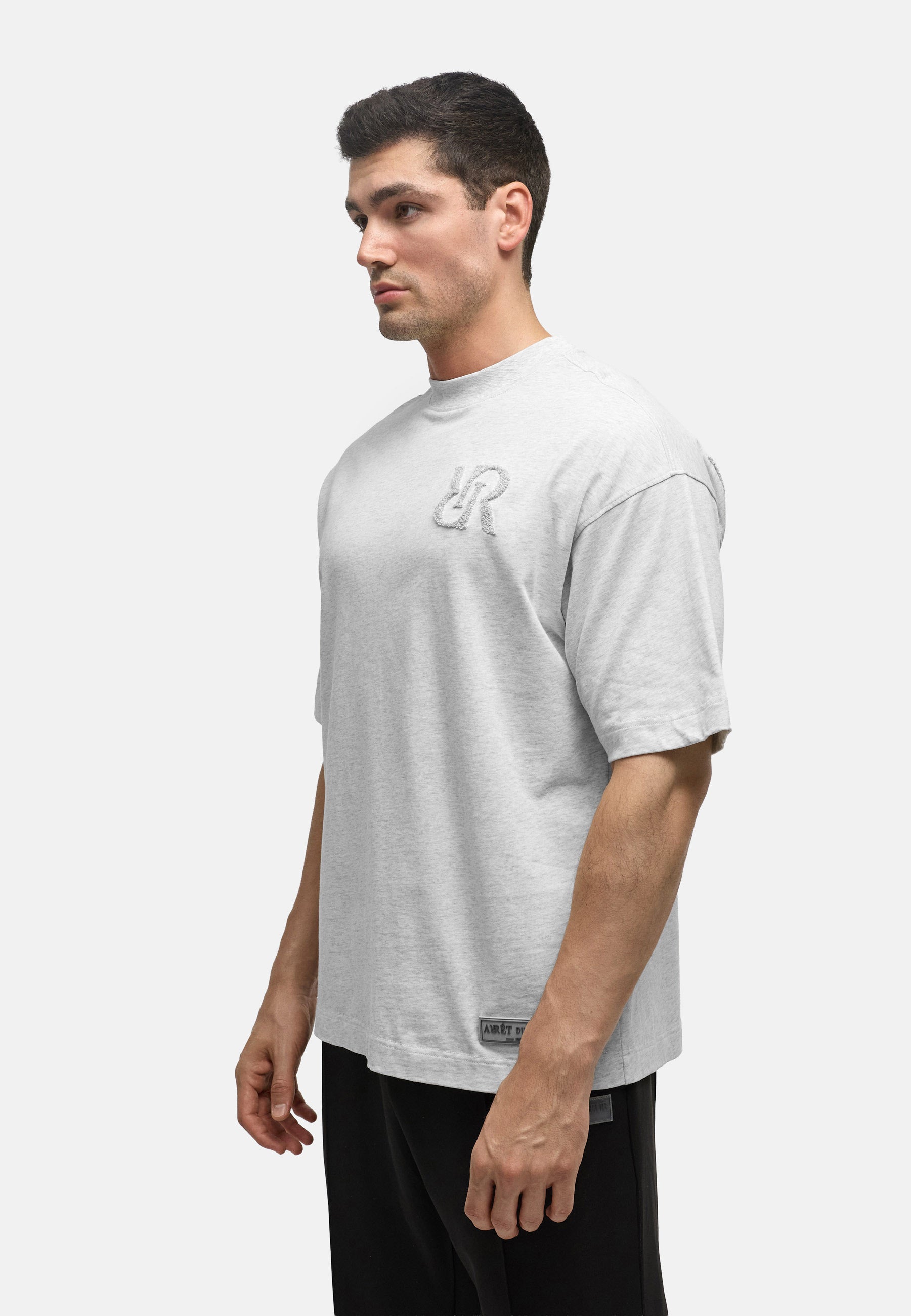 Signature T-Shirt Grey Melange