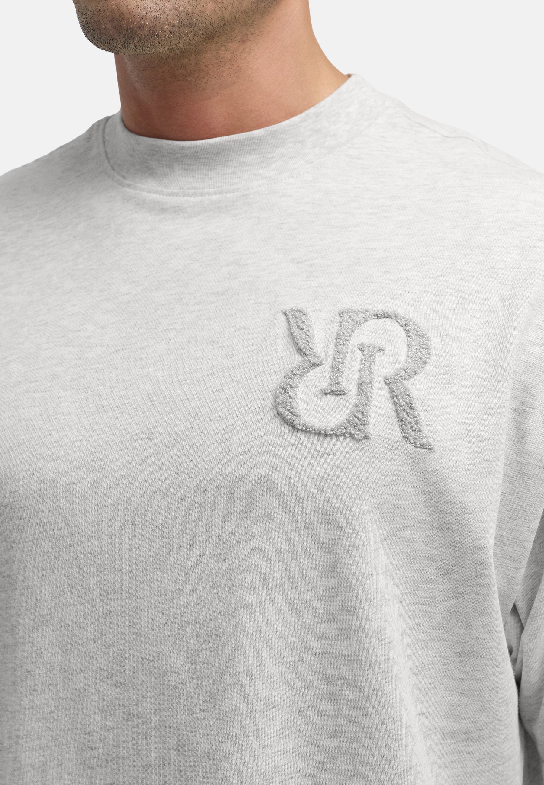Signature T-Shirt Grey Melange