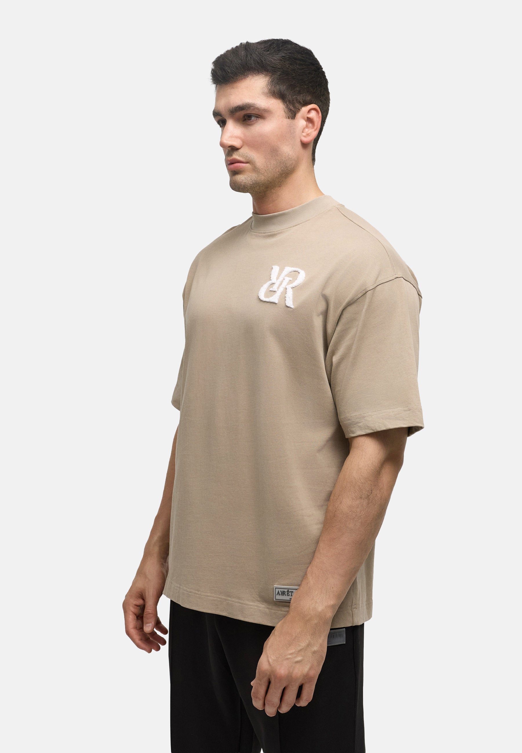Signature T-Shirt Beige
