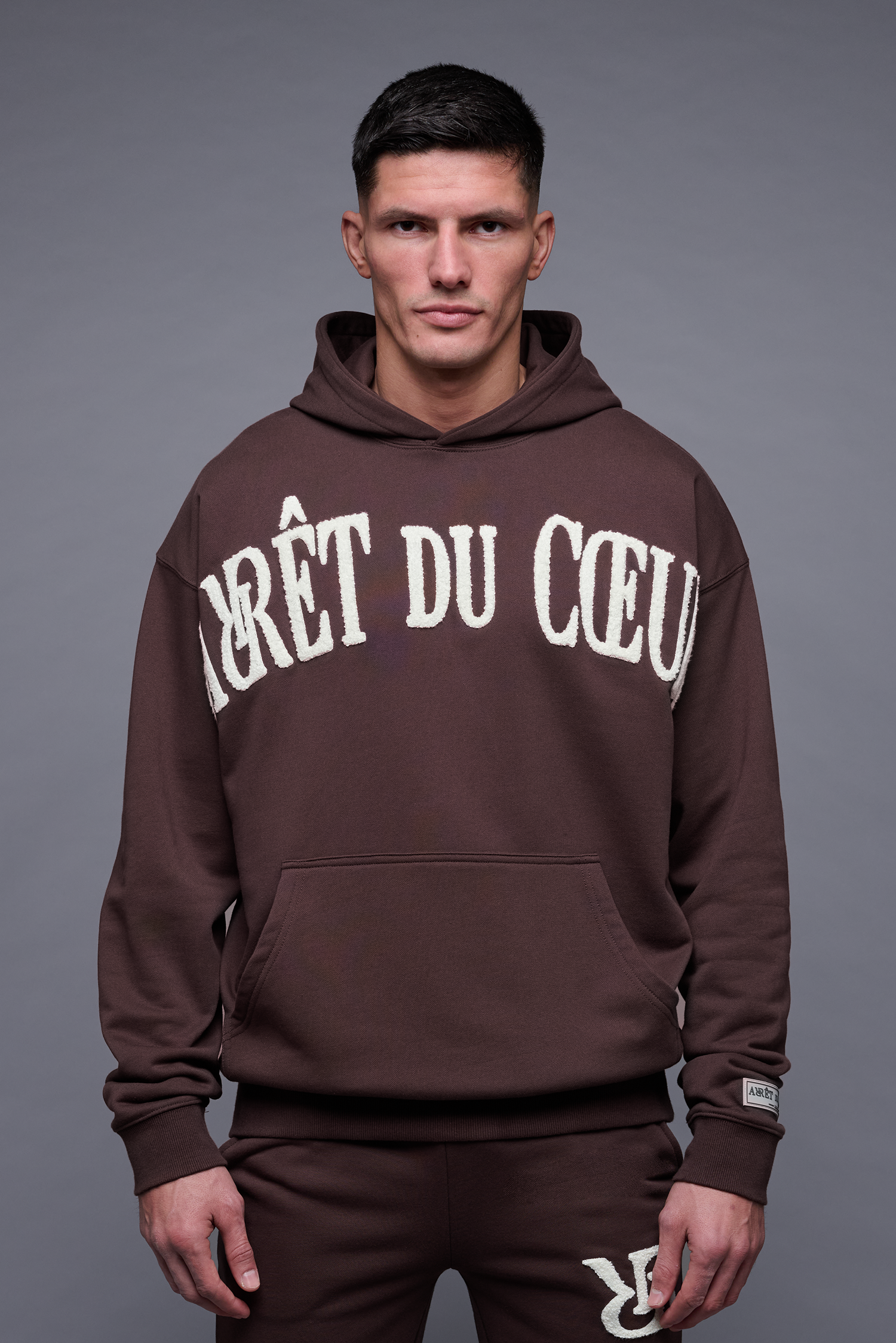 AdC-Hoodie Cacao Brown